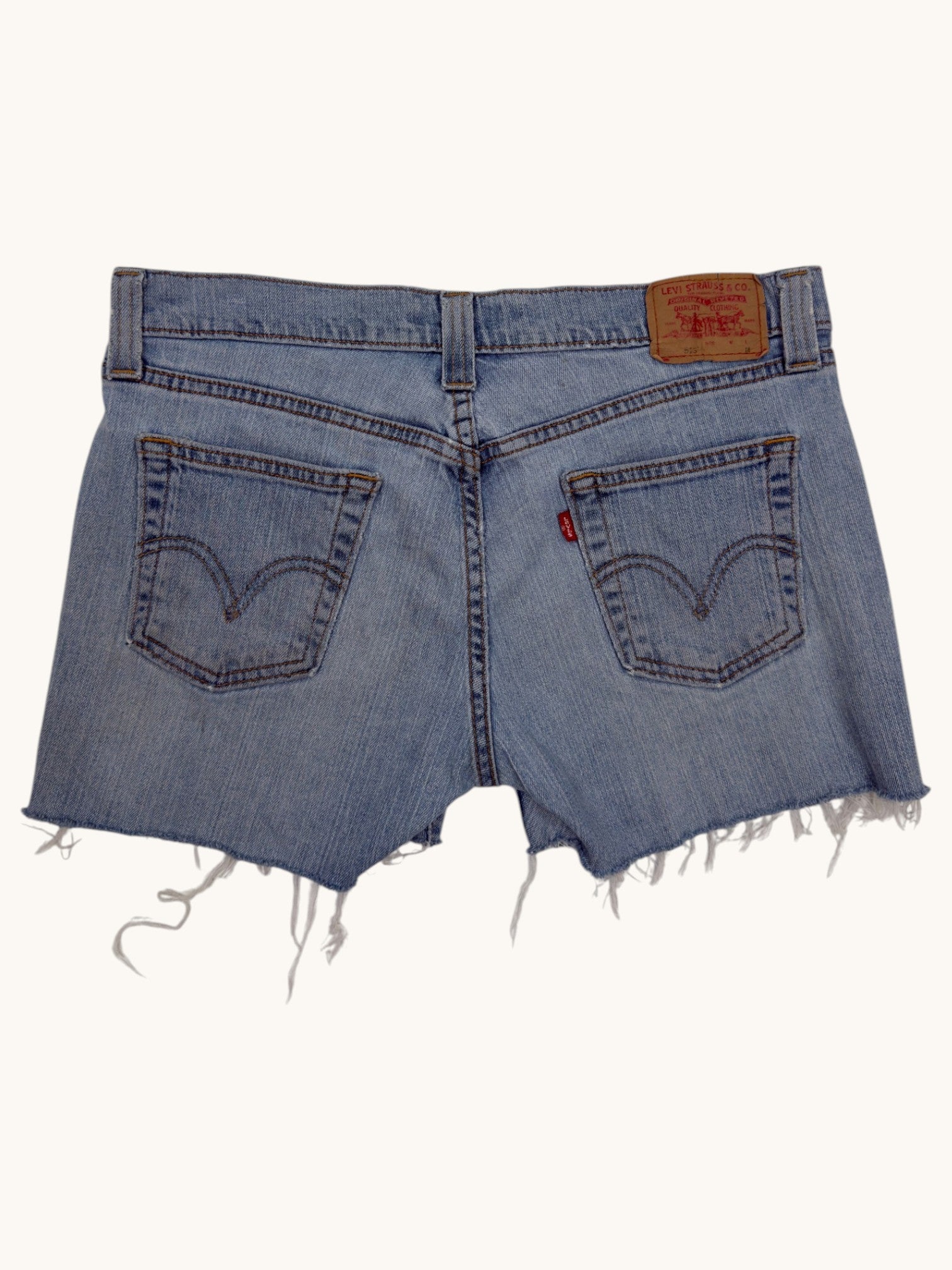 00s Levi's 515 Low Slouch Stretch Cutoffs - 9