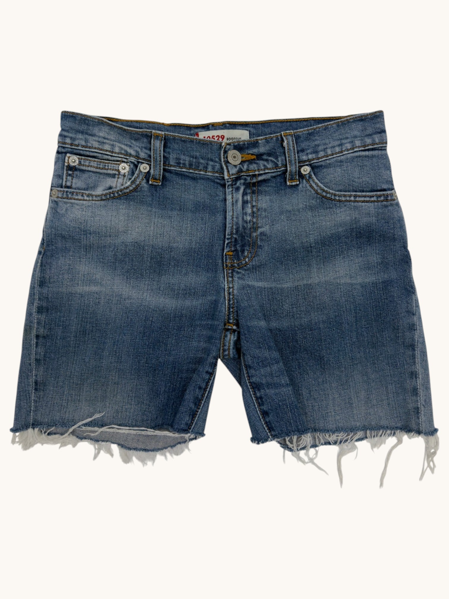 00s Levi's 10529 Bootcut Cutoffs - 27