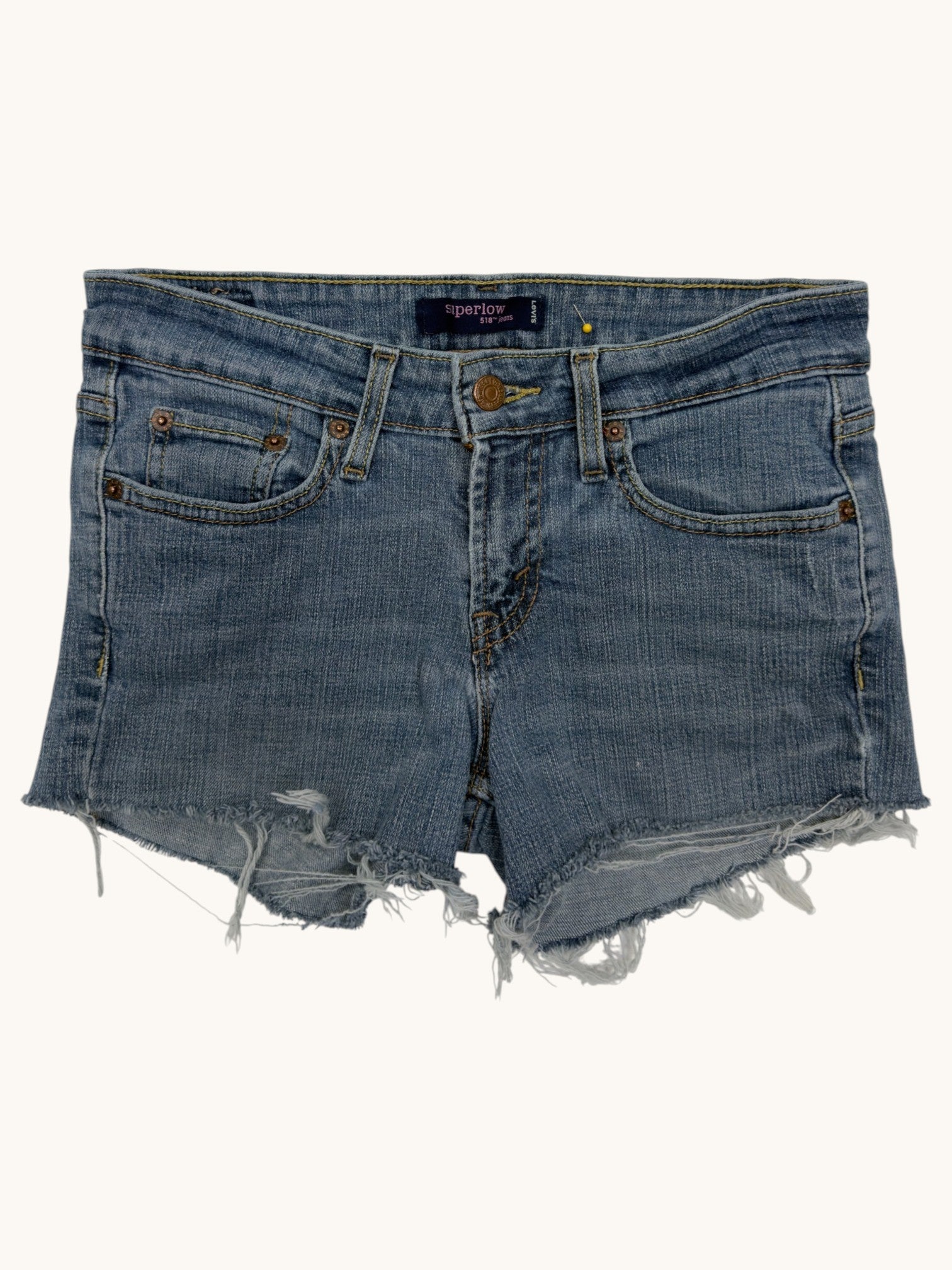 00s Levi's 518 Superlow Cutoffs - 3