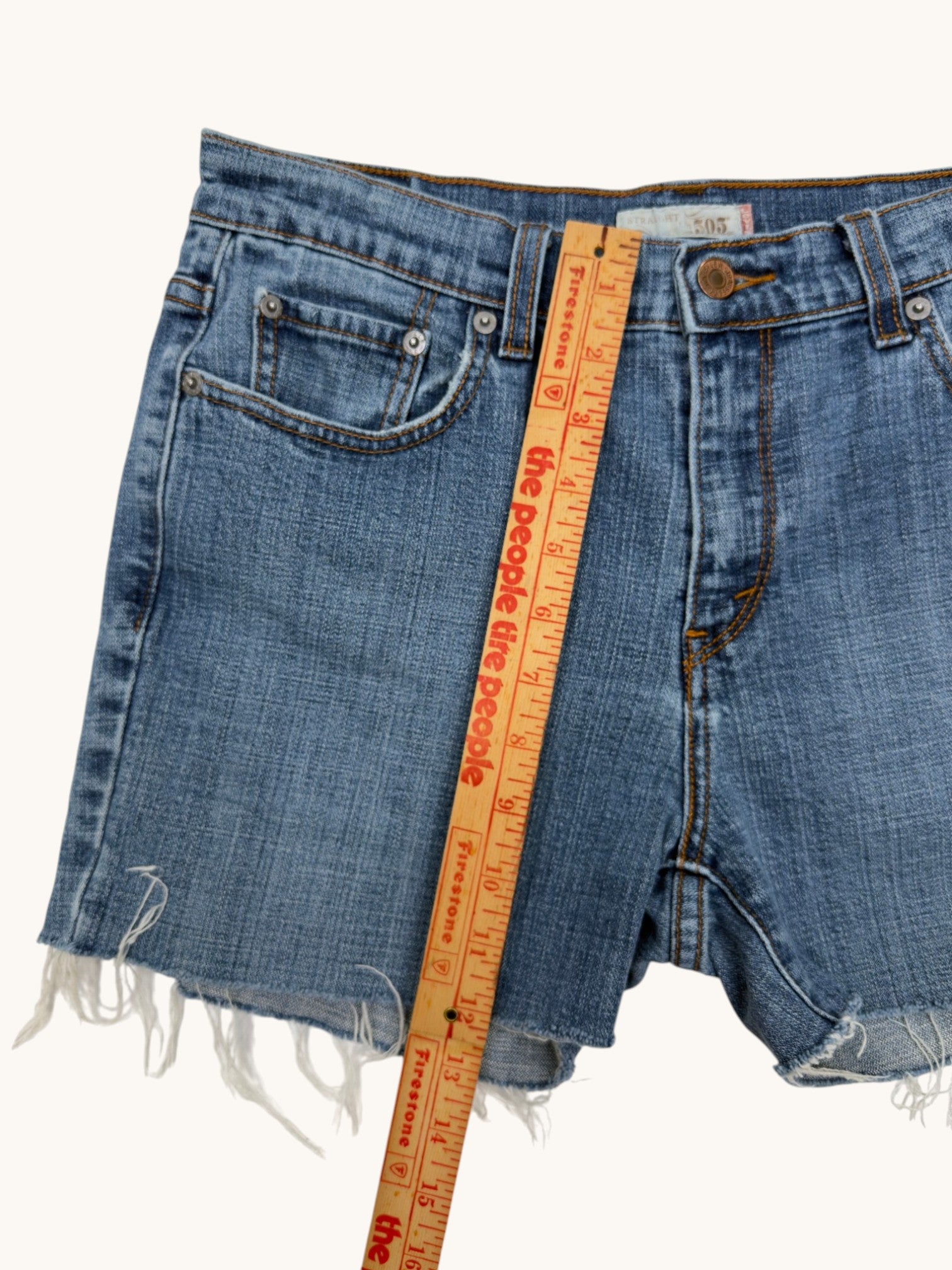 00s Levi's 505 Straight Leg Cutoffs - 10