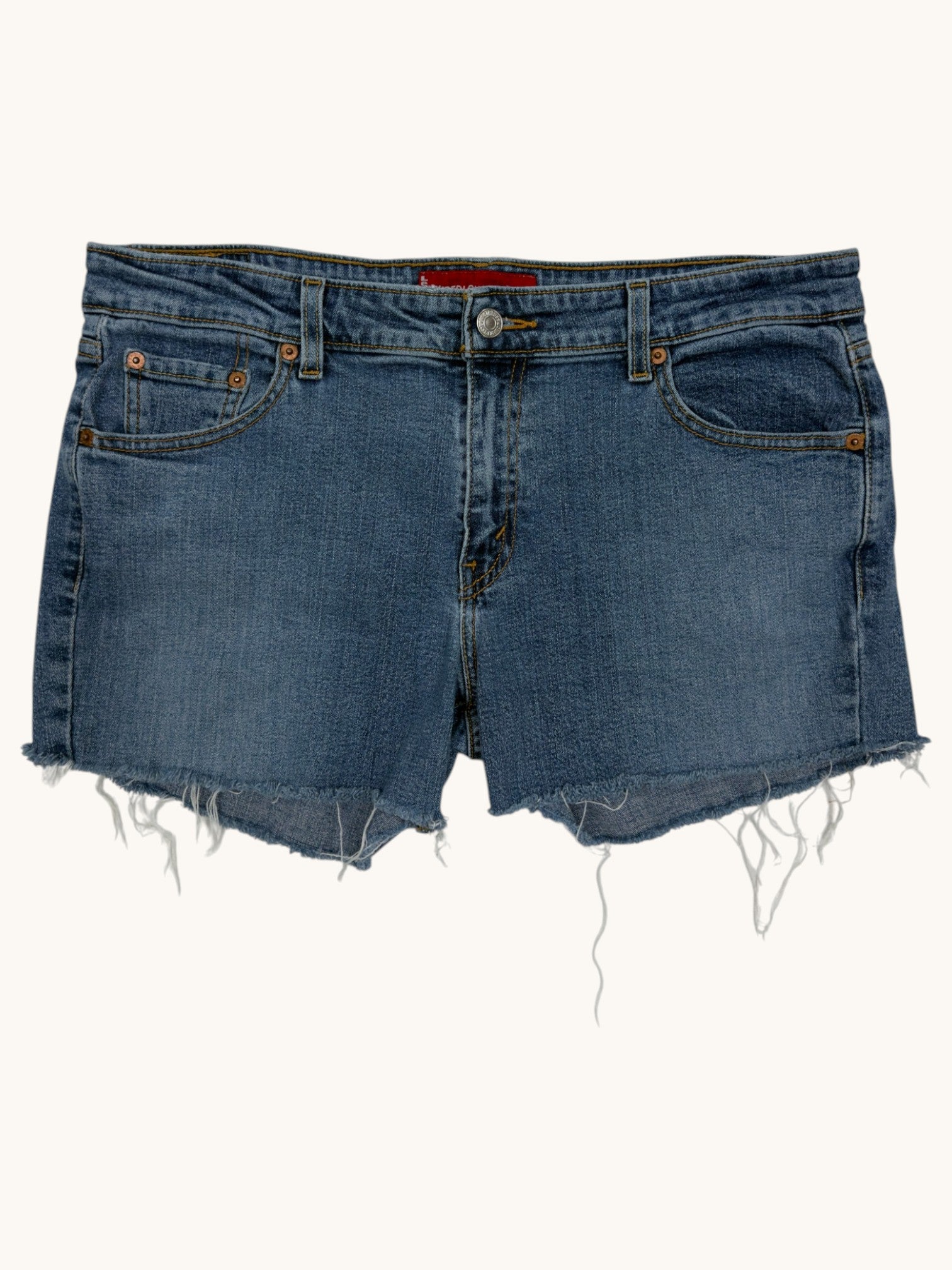 00s Levi's 518 Superlow Stretch Cutoffs - 13