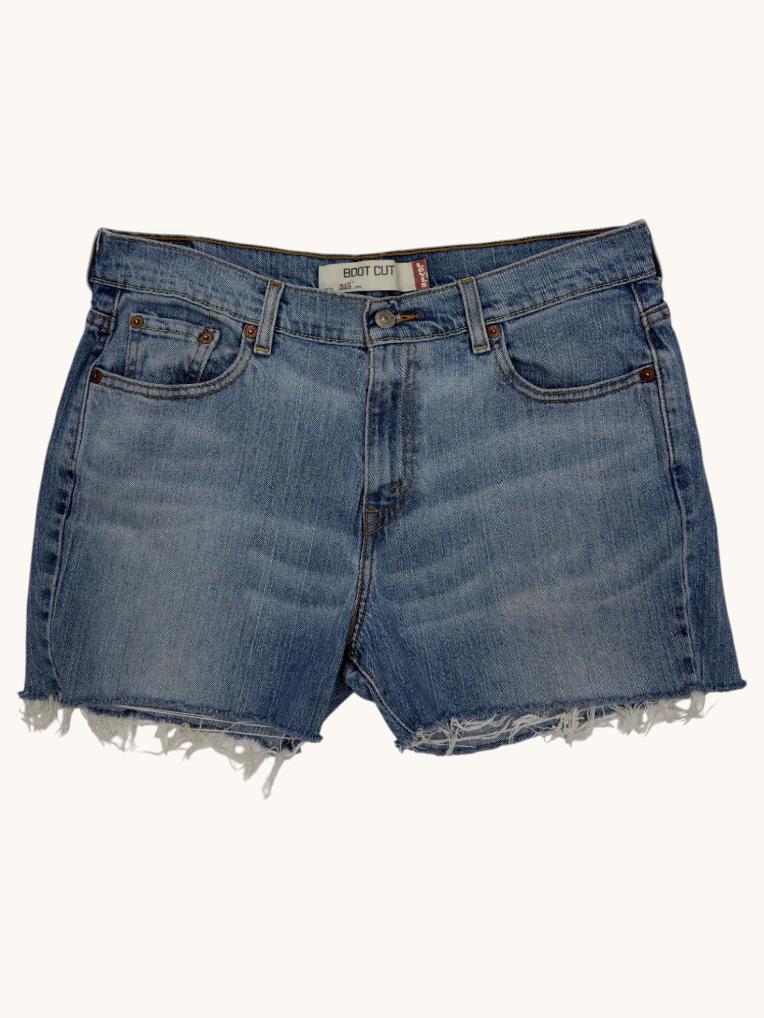 00s Levi's 515 Bootcut Cutoffs - 12