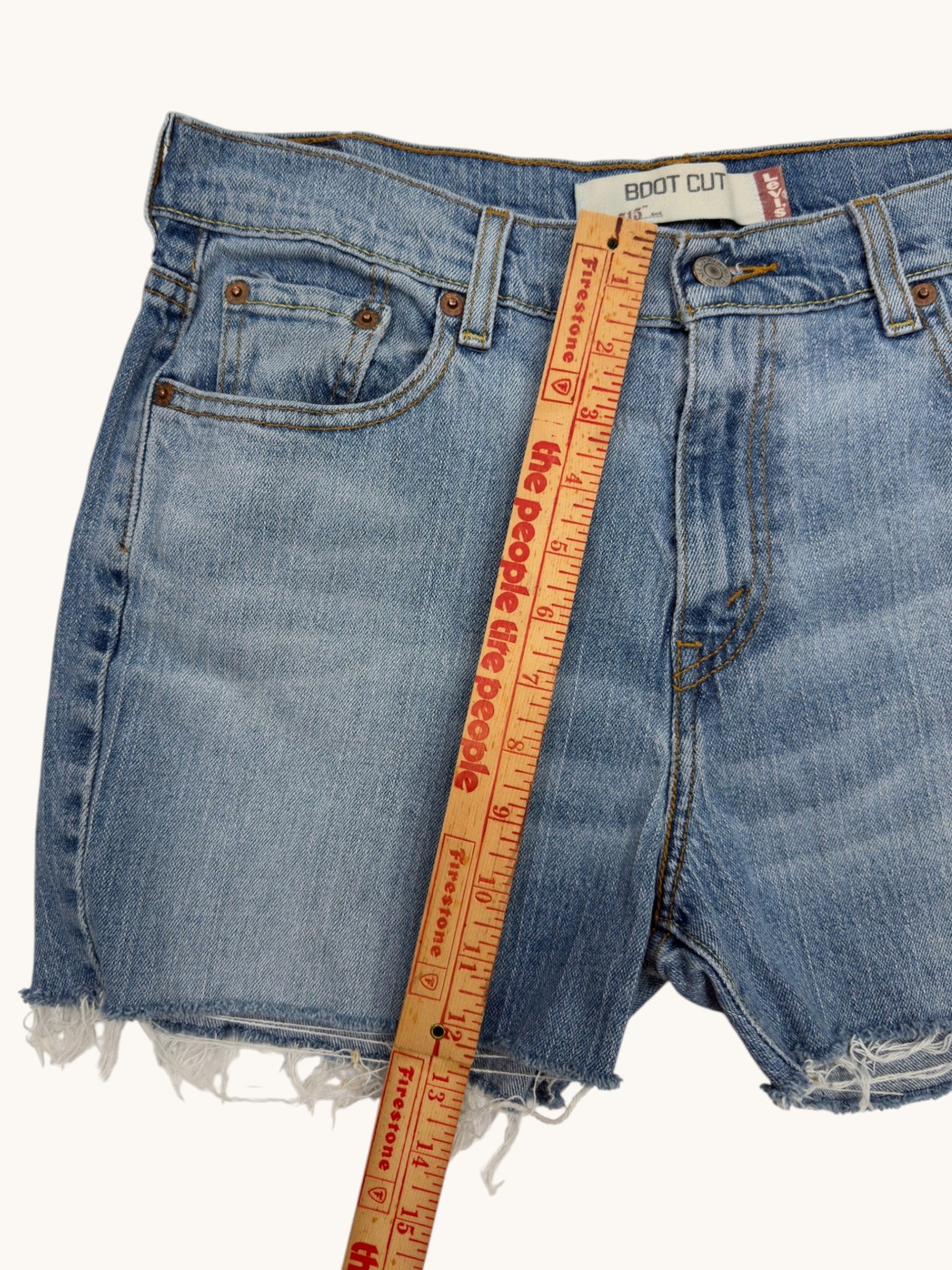 00s Levi's 515 Bootcut Cutoffs - 12