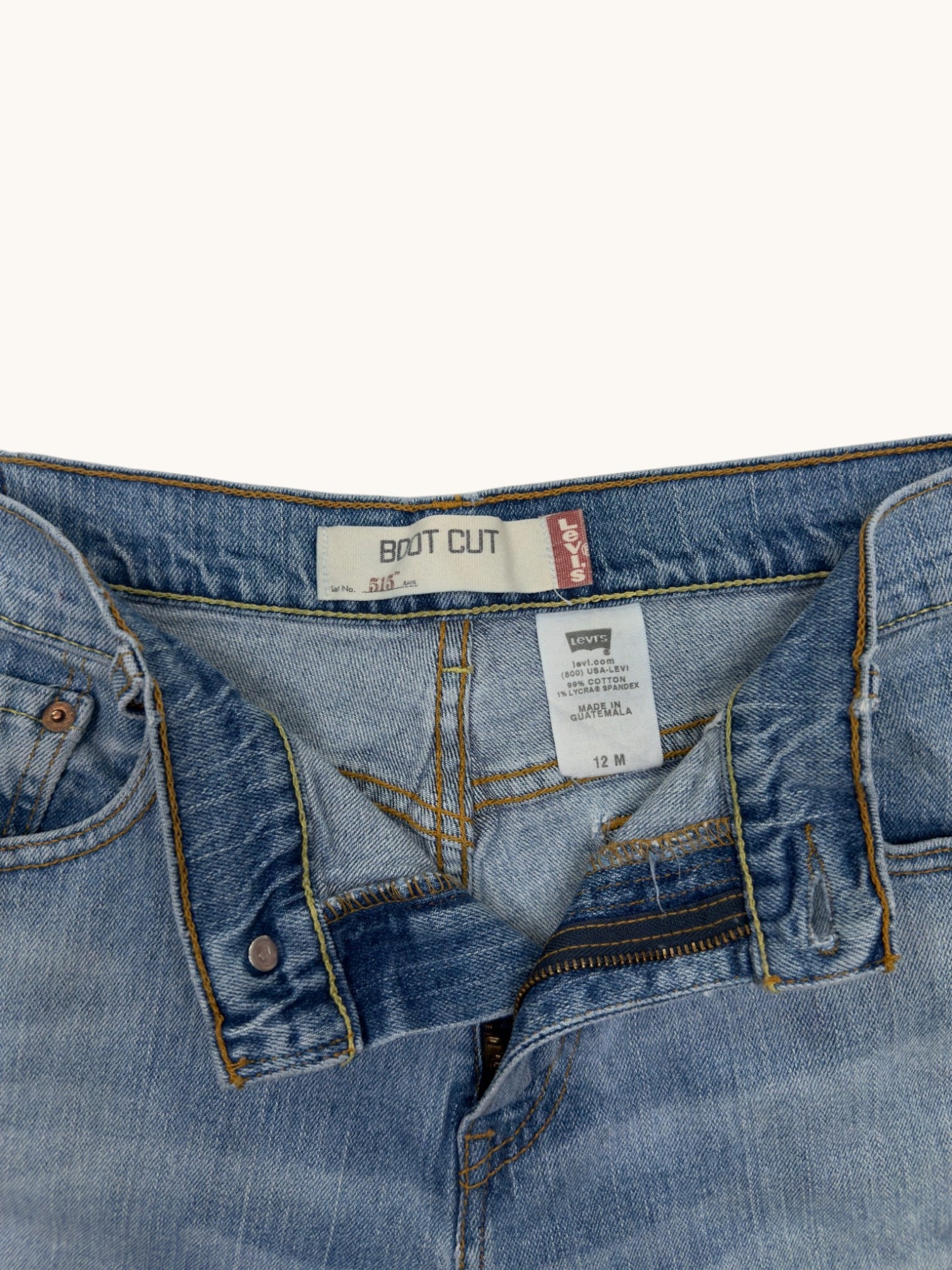 00s Levi's 515 Bootcut Cutoffs - 12