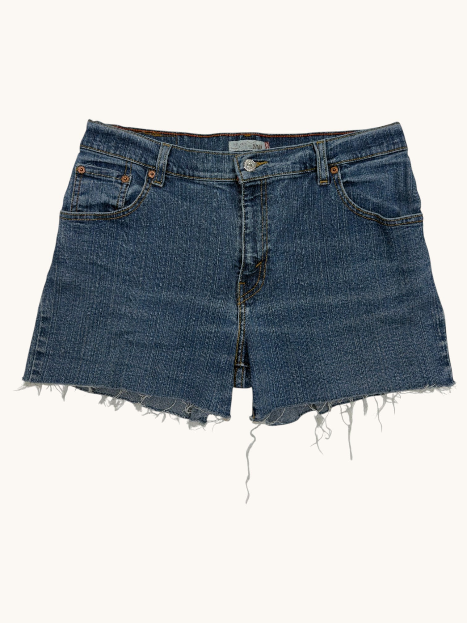 00s Levi's 550 Relaxed Bootcut Cutoffs - 12