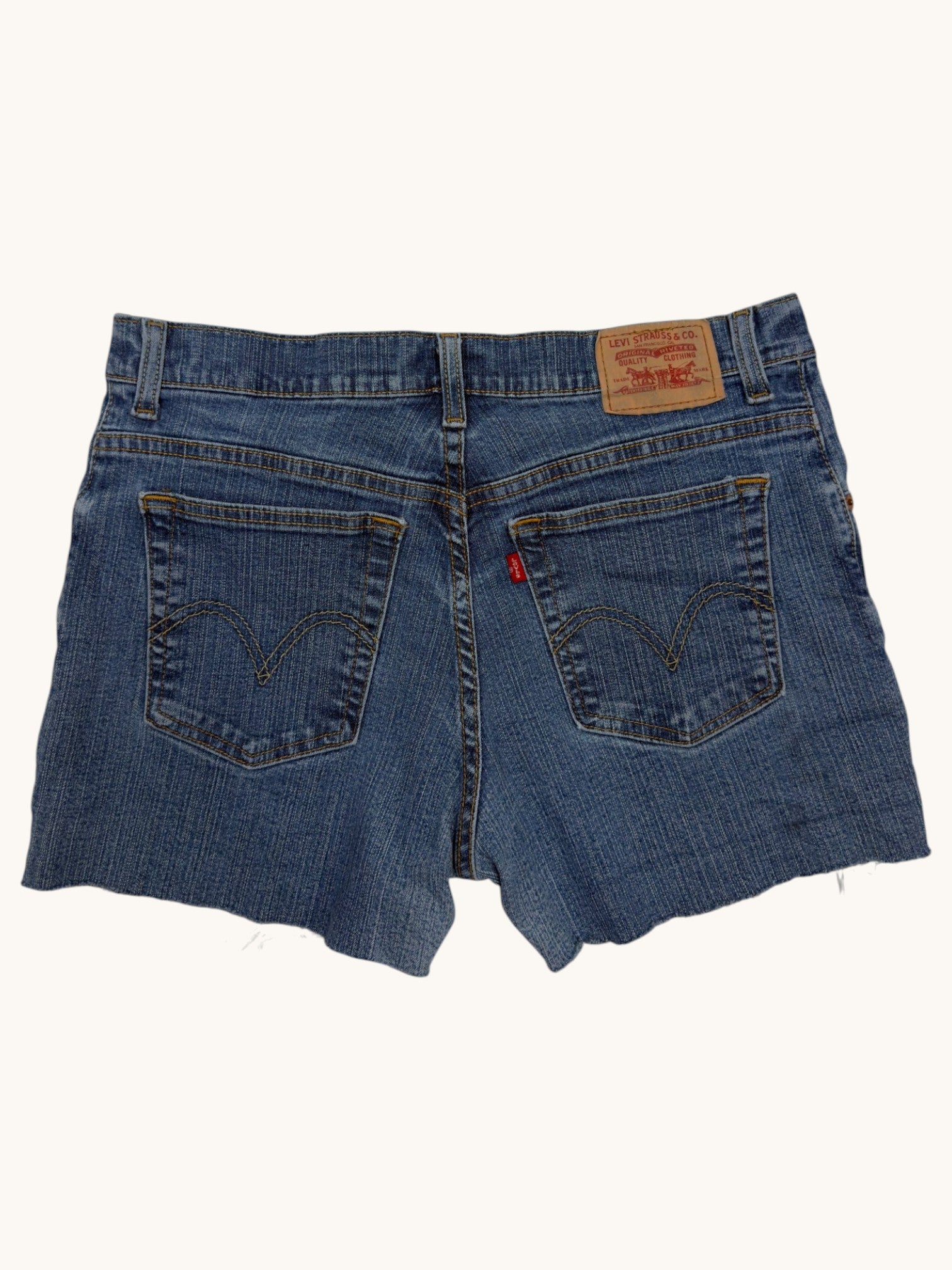 00s Levi's 550 Relaxed Bootcut Cutoffs - 12