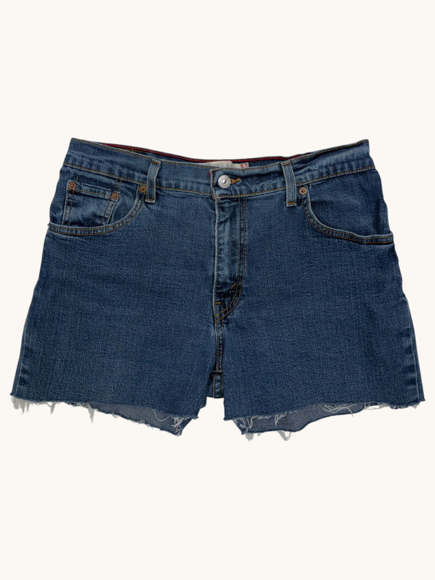 00s Levi's 550 Classic Relaxed Bootcut Cutoffs - 10