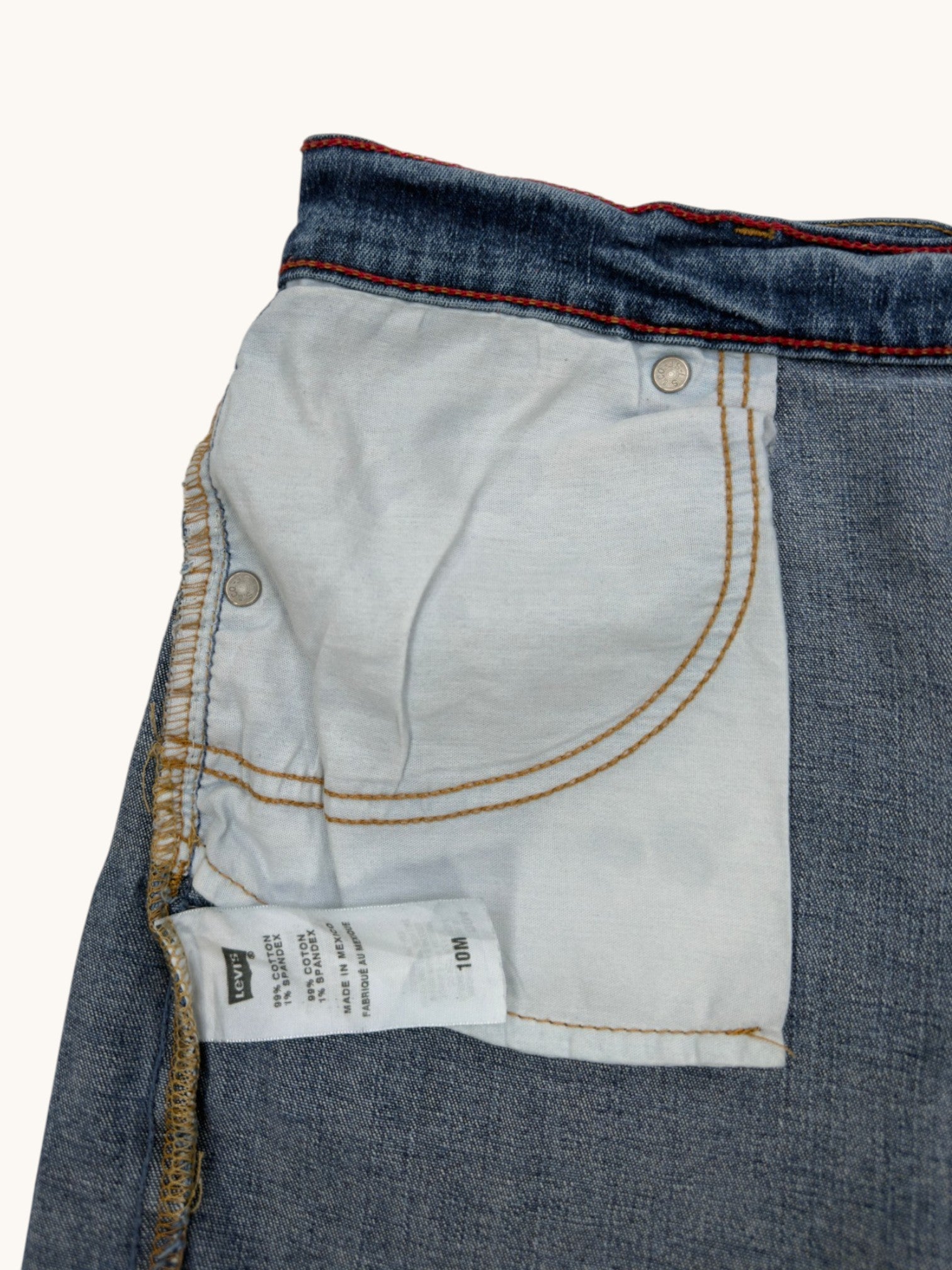 00s Levi's 550 Classic Relaxed Bootcut Cutoffs - 10