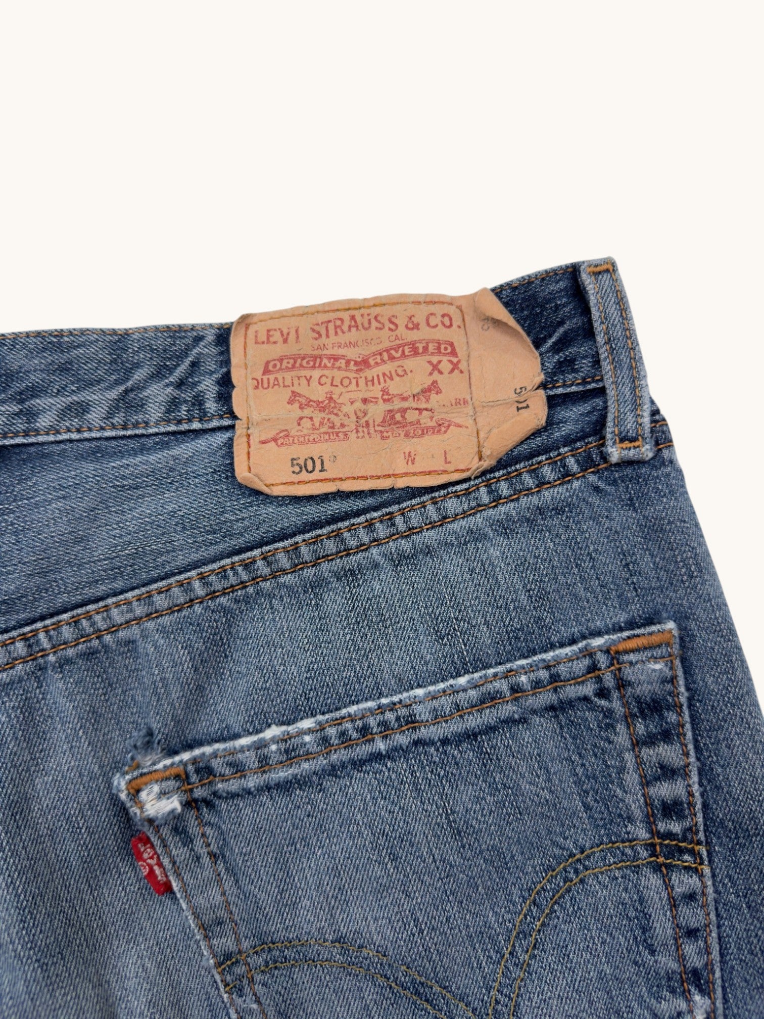 00s Levi's 501 Cutoffs