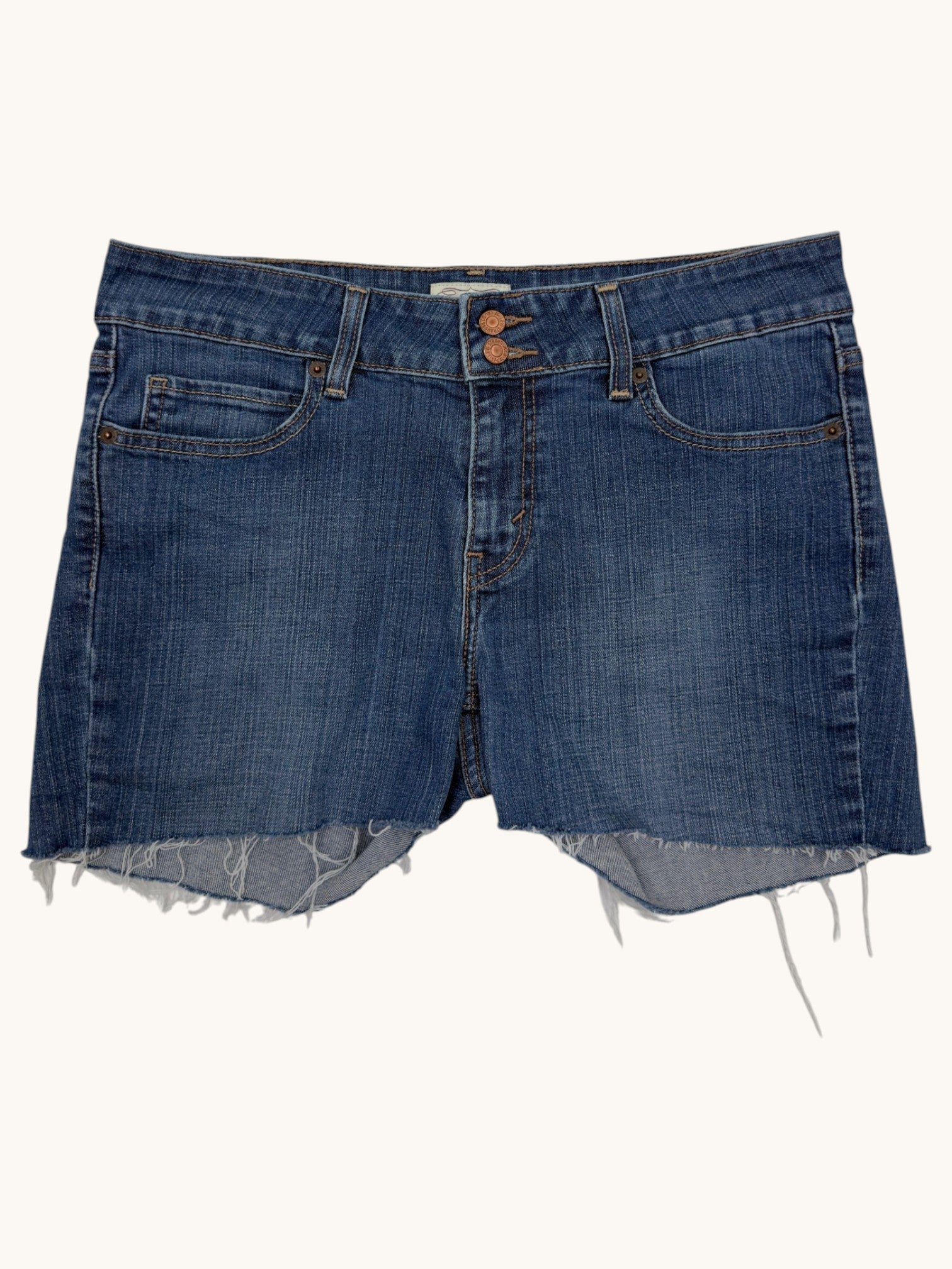 00s Levi's 526 Slender Bootcut Cutoffs - 8