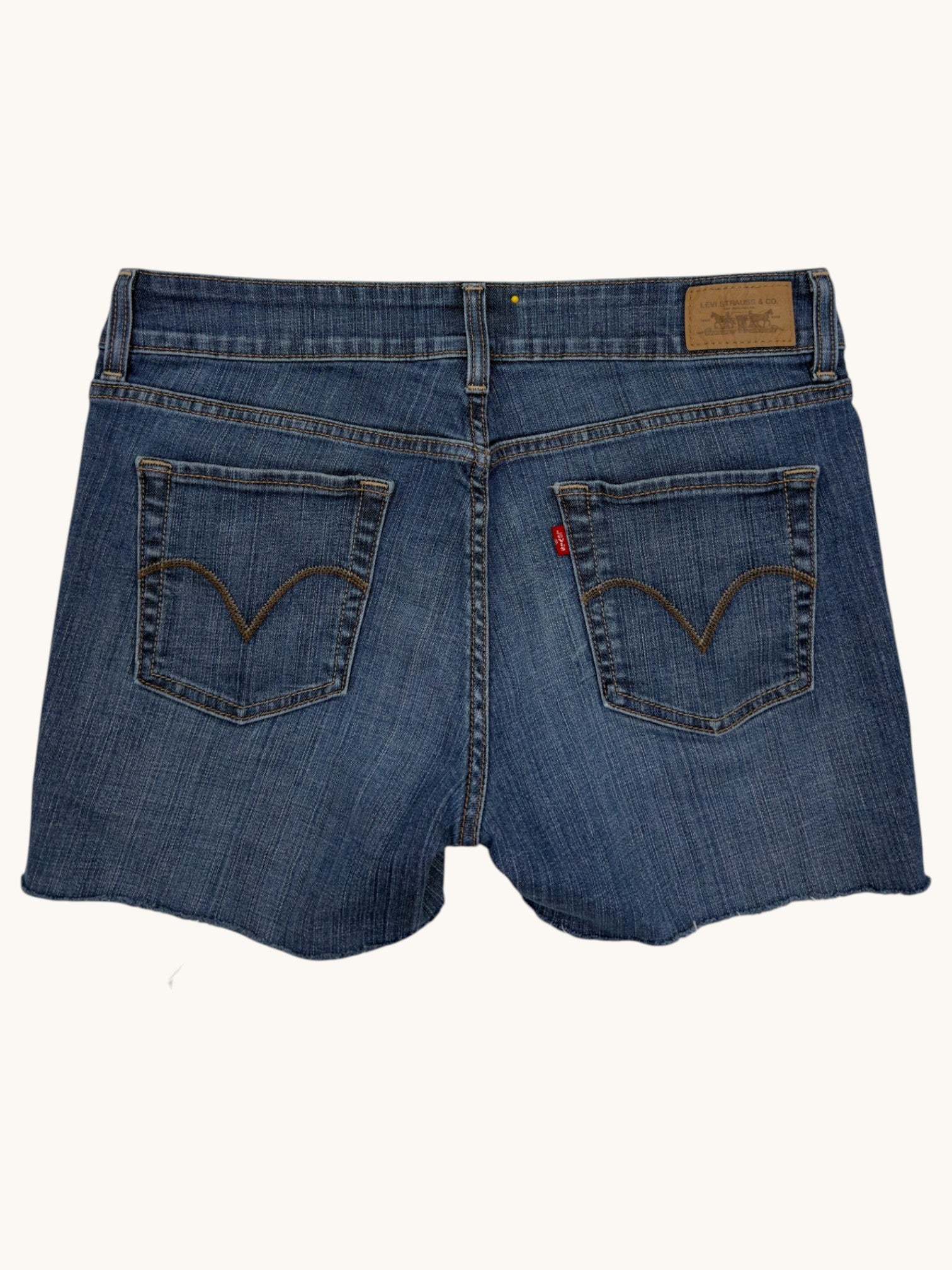 00s Levi's 526 Slender Bootcut Cutoffs - 8