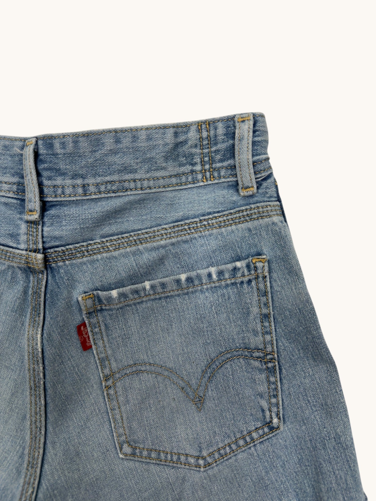 00s Levi's Denim Cutoffs - 28