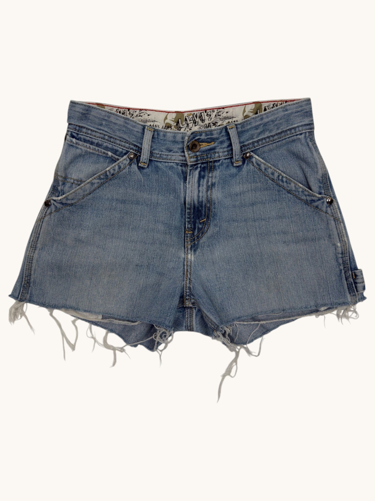 00s Levi's Denim Cutoffs - 28