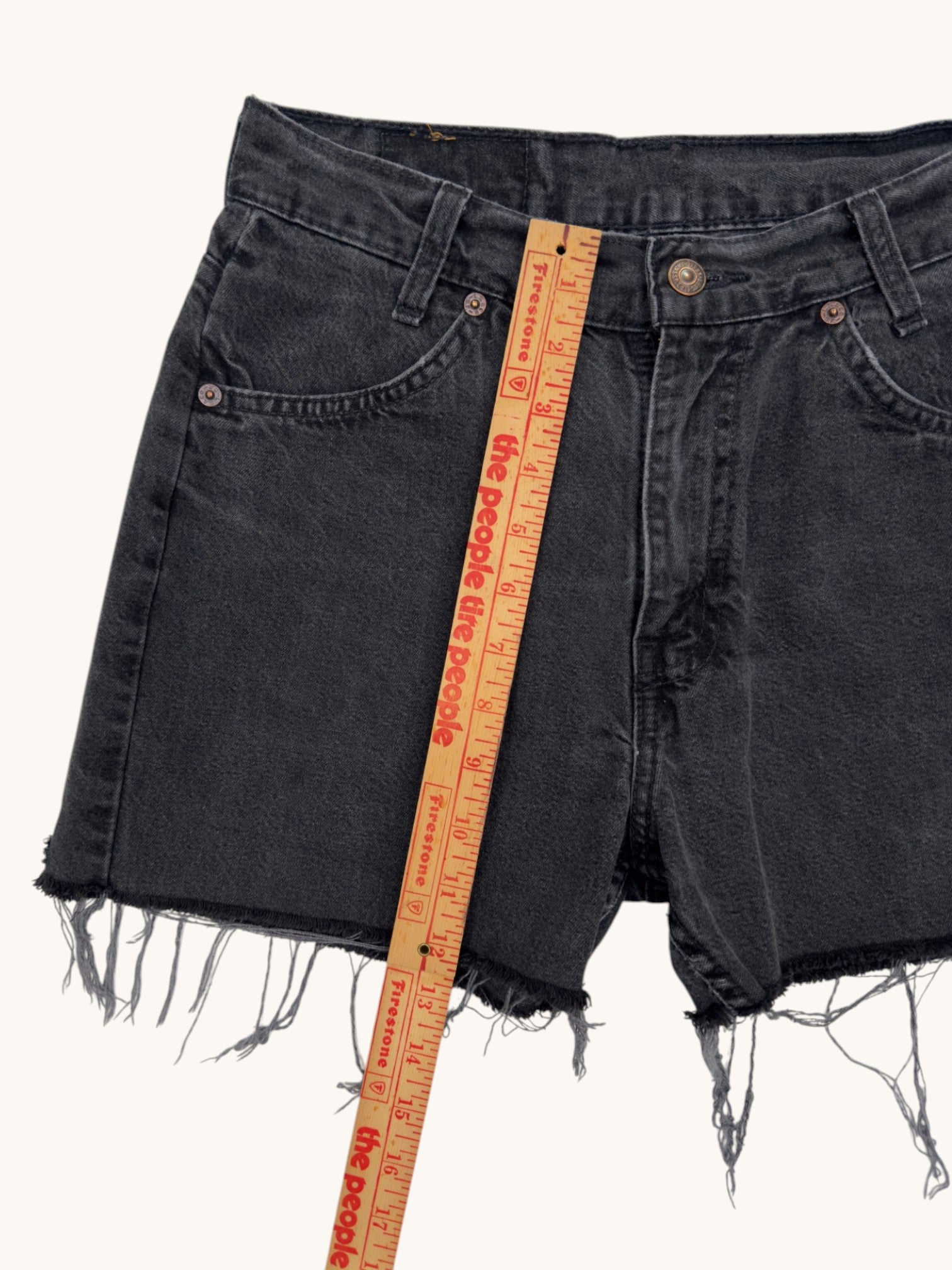 00s Levi's Orange Tab Denim Cutoffs - 27