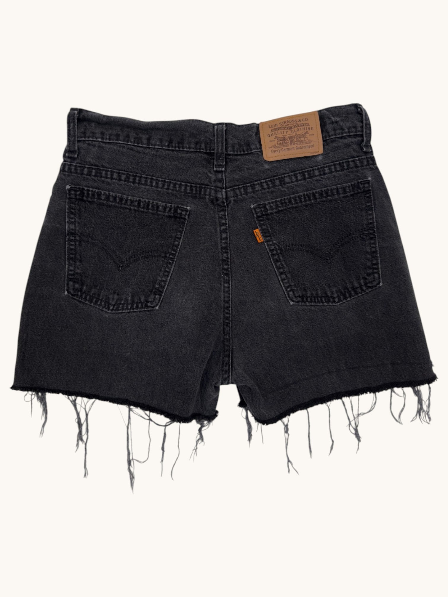 00s Levi's Orange Tab Denim Cutoffs - 27