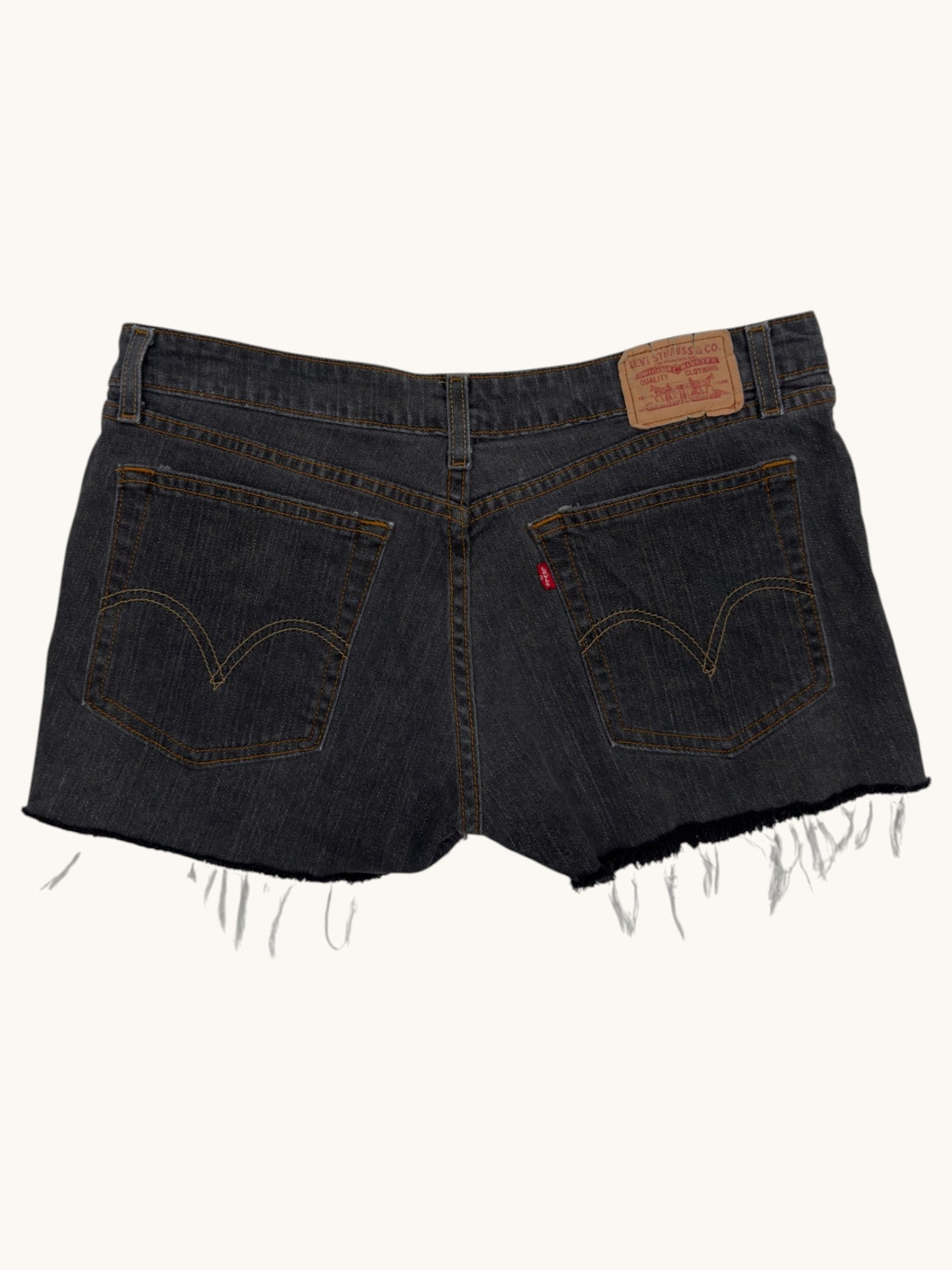 00s Levi's 518 Superlow Bootcut Cutoffs - 13