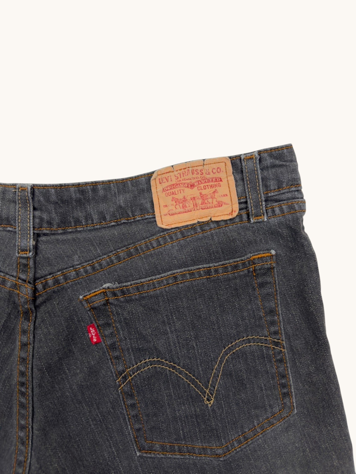 00s Levi's 518 Superlow Bootcut Cutoffs - 13
