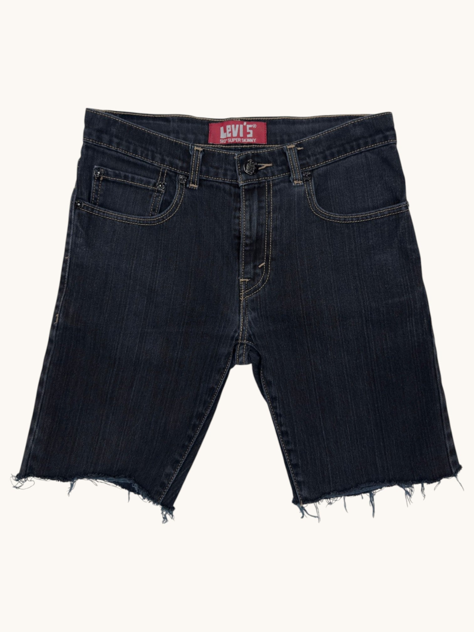 00s Levi's 510 Super Skinny Cutoffs - 29
