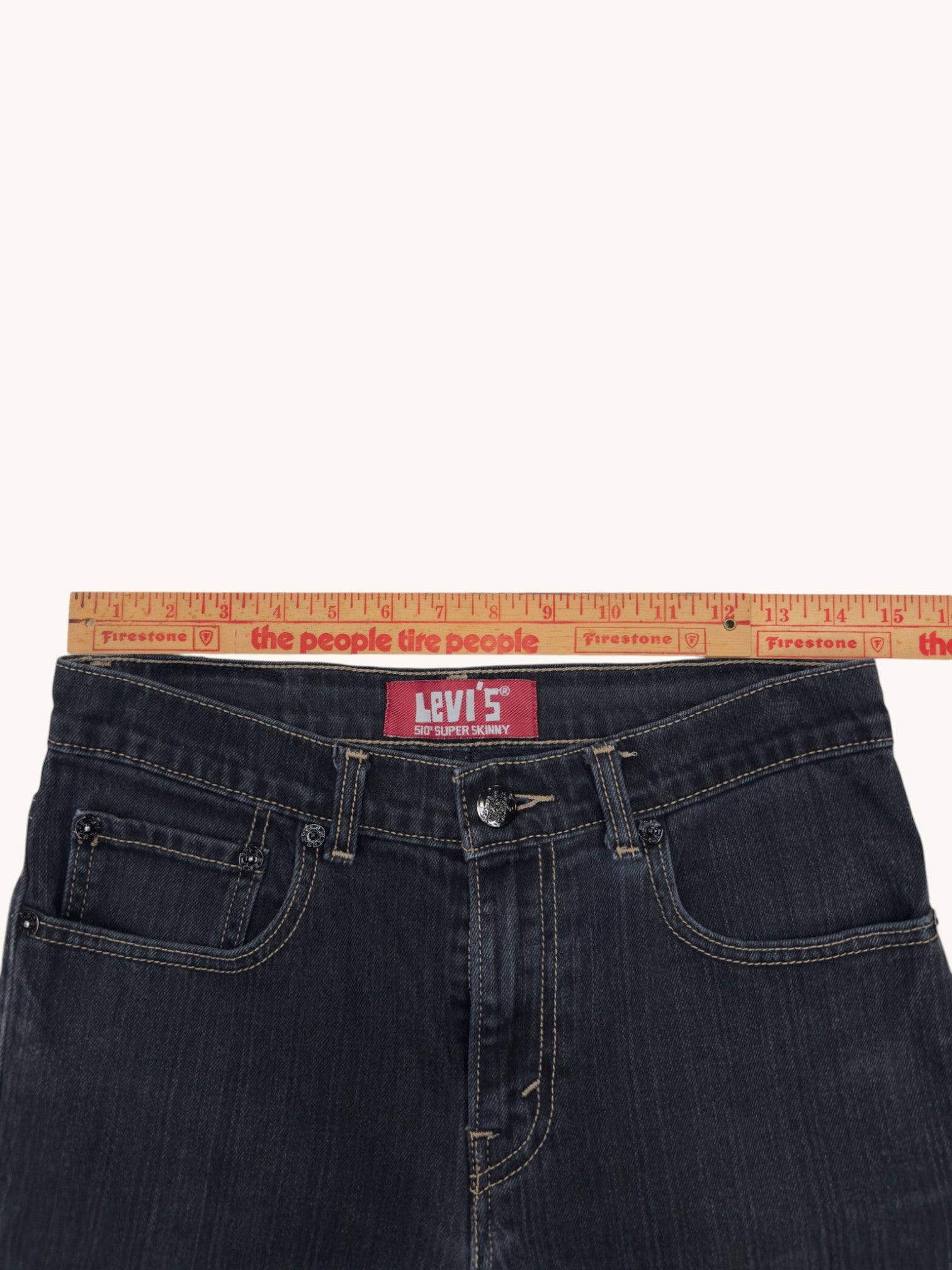 00s Levi's 510 Super Skinny Cutoffs - 29