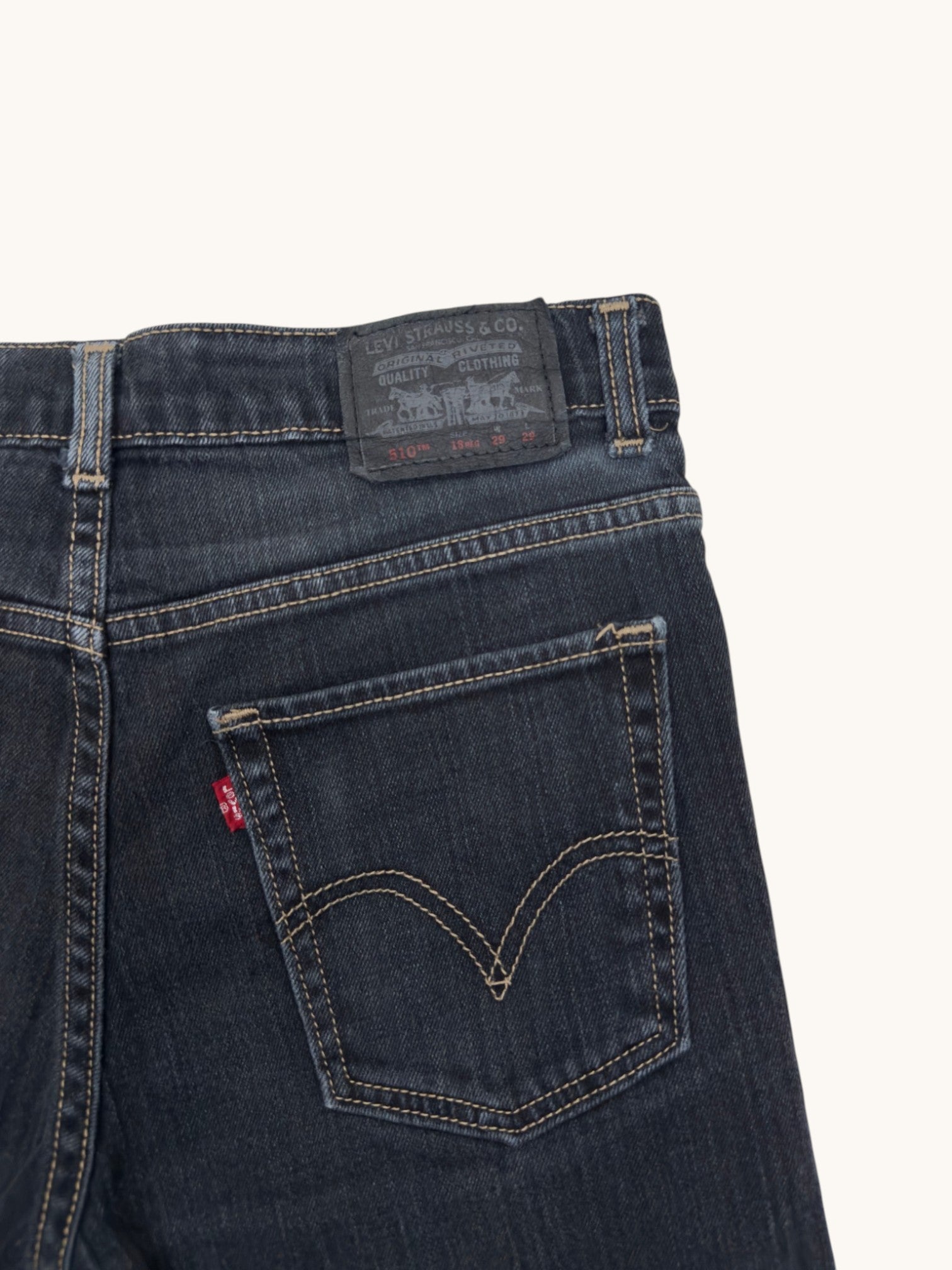 00s Levi's 510 Super Skinny Cutoffs - 29