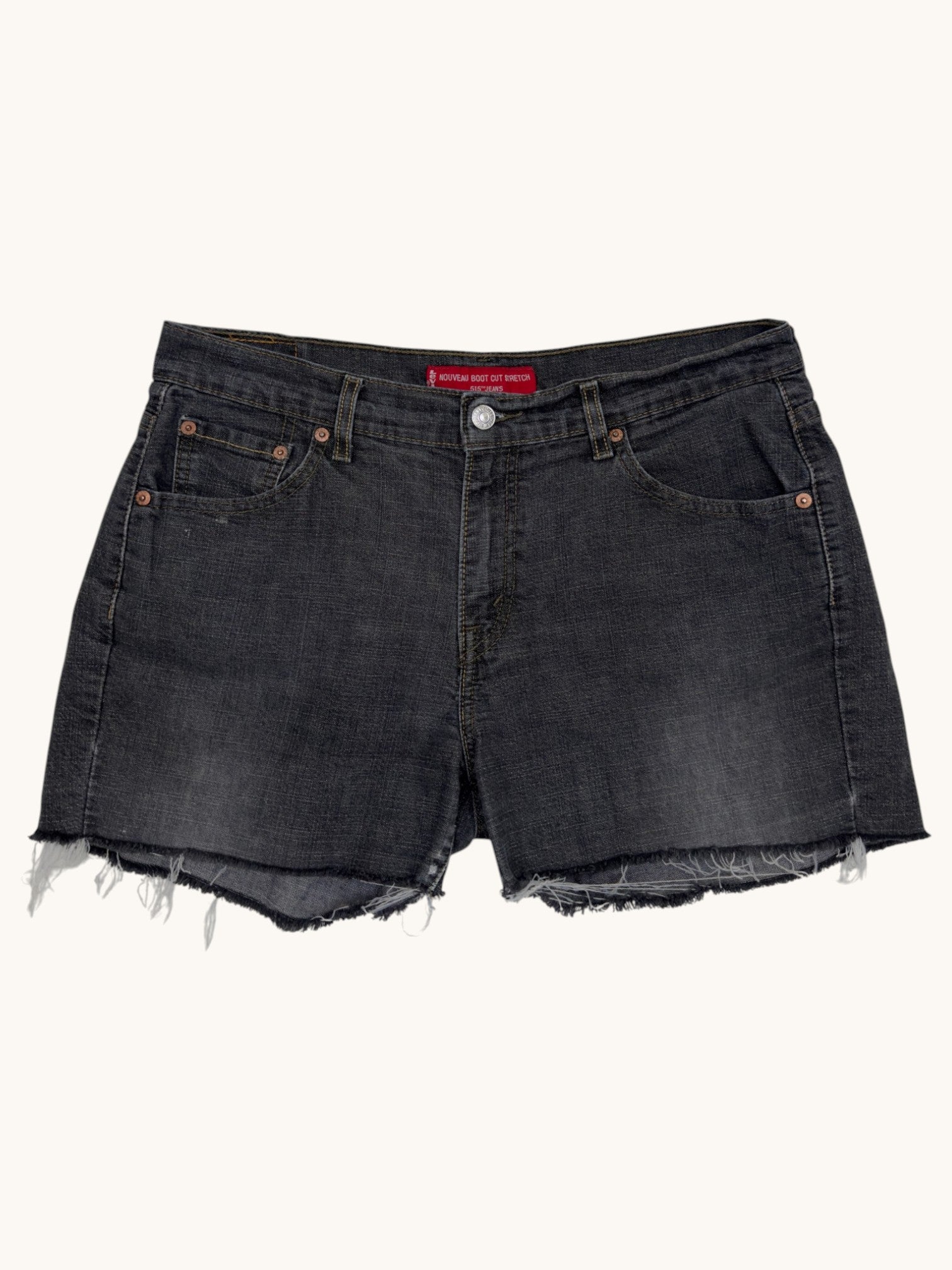 00s Levi's 515 Nouveau Bootcut Cutoffs - 12