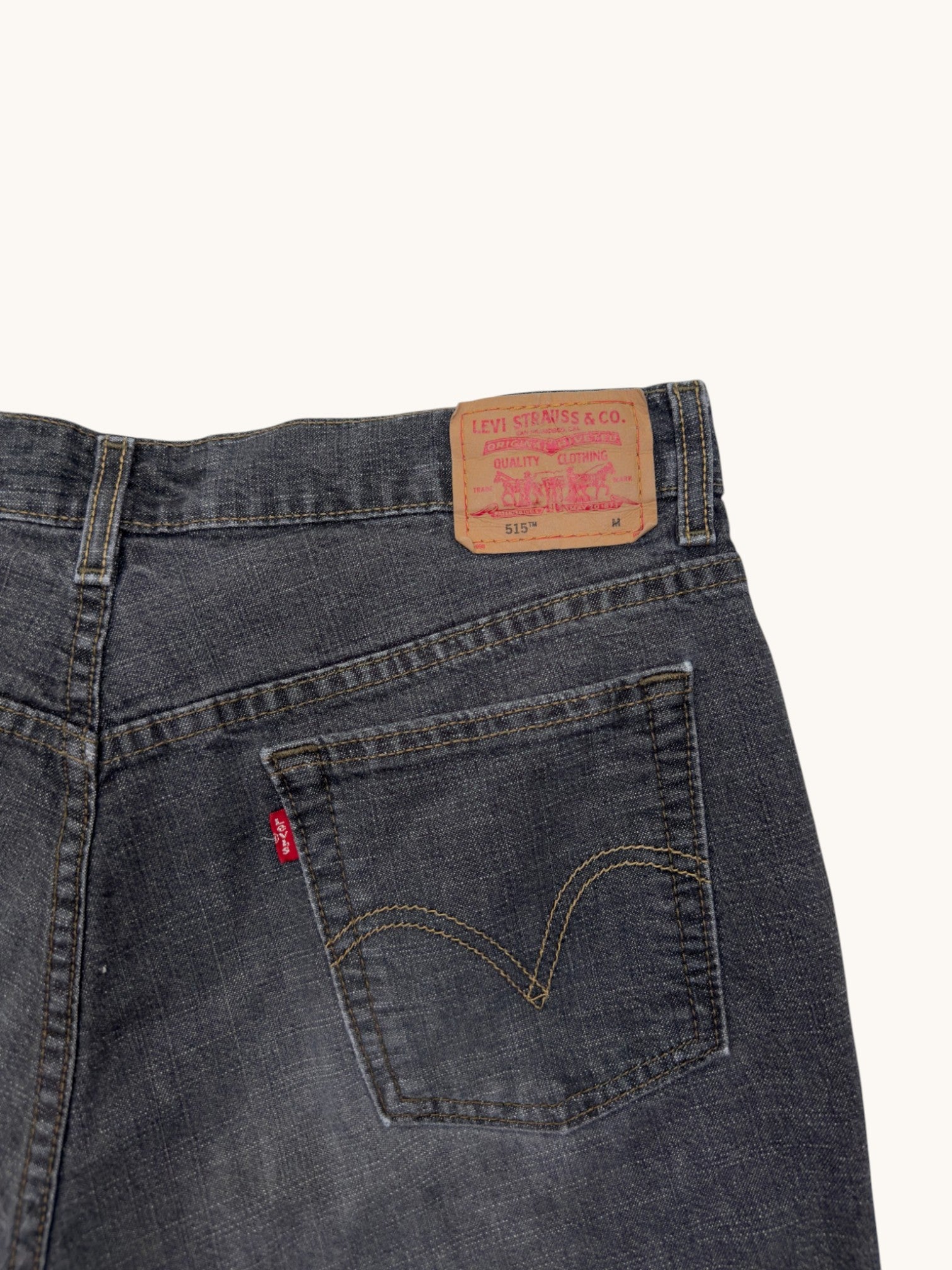 00s Levi's 515 Nouveau Bootcut Cutoffs - 12