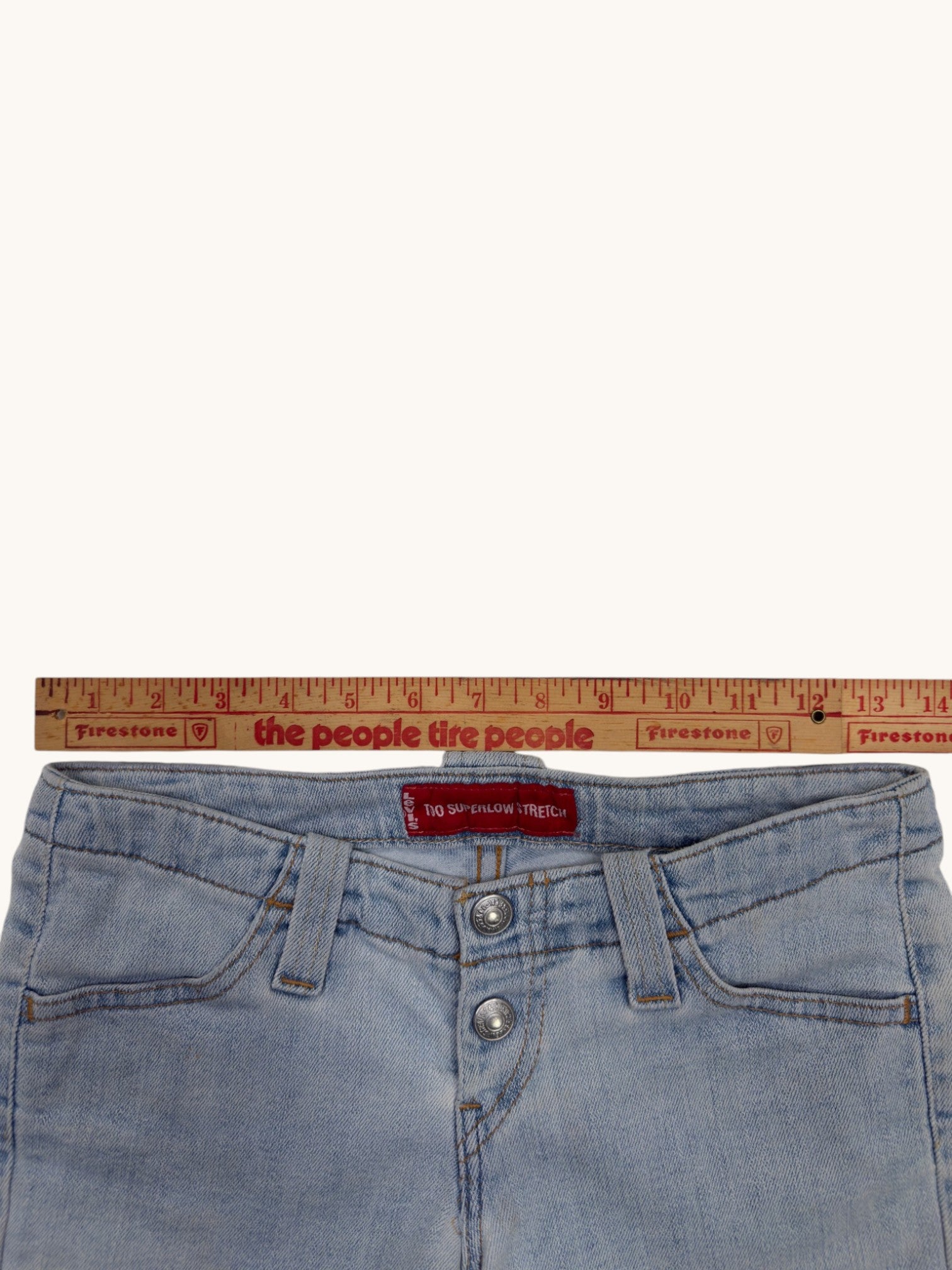 00s Levi's Too Superlow Denim Shorts - 3