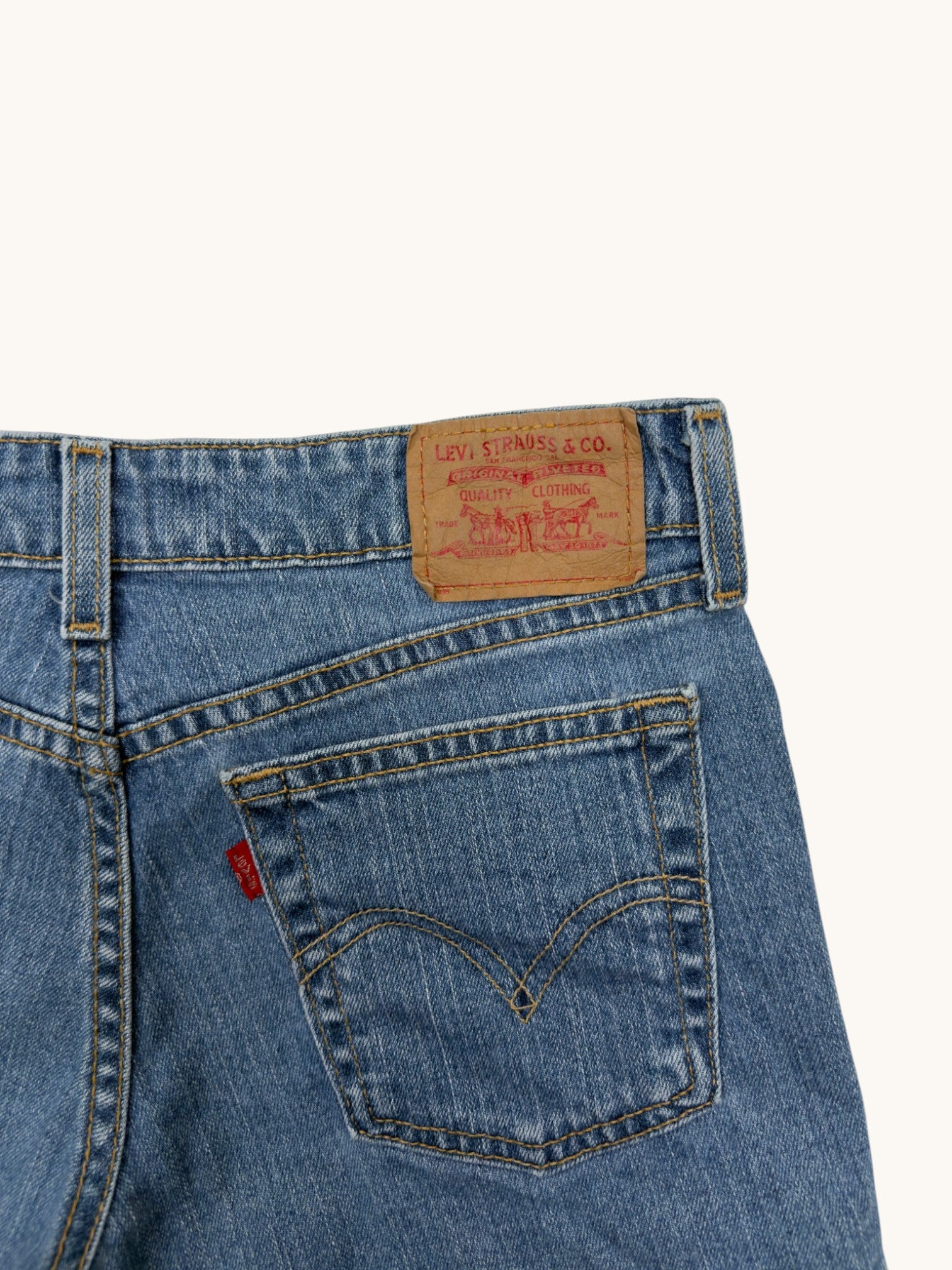 00s Levi's Superlow Denim Shorts - 5