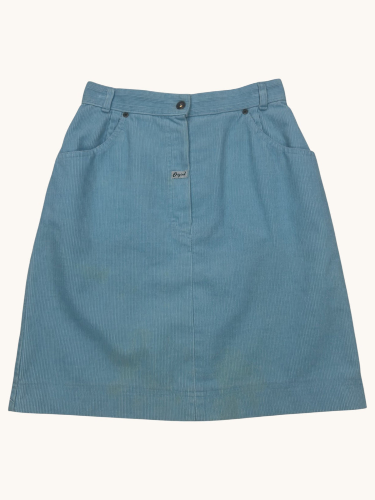 80s St Michael Corduroy Skirt - L