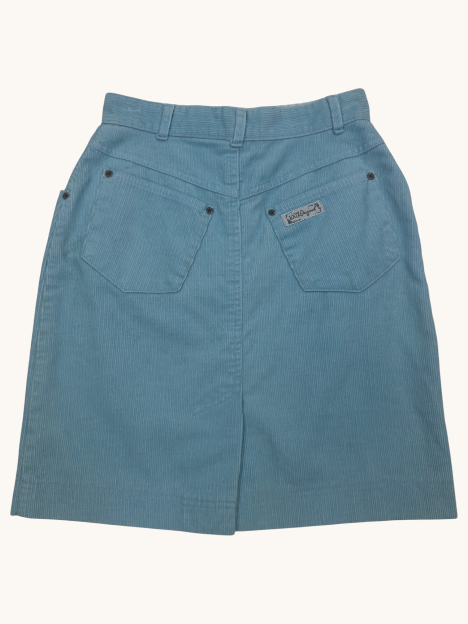 80s St Michael Corduroy Skirt - L