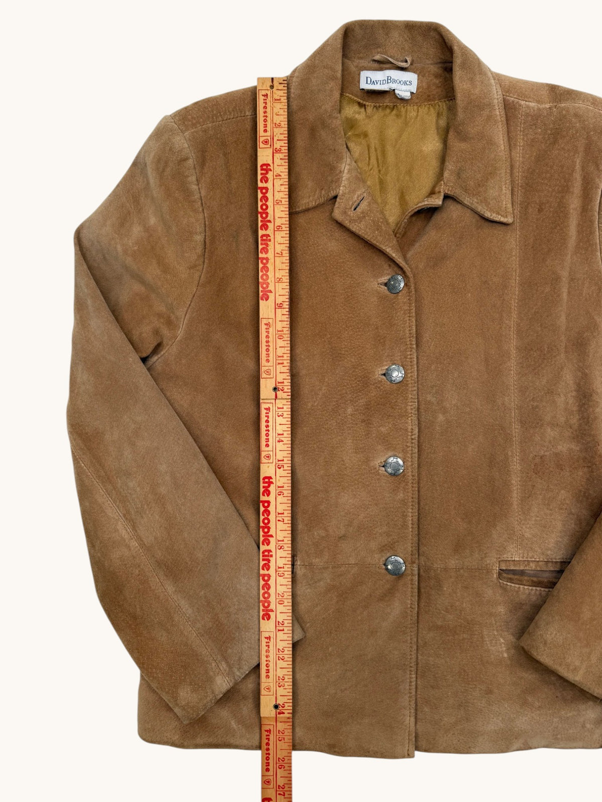 90s David Brooks Suede Jacket