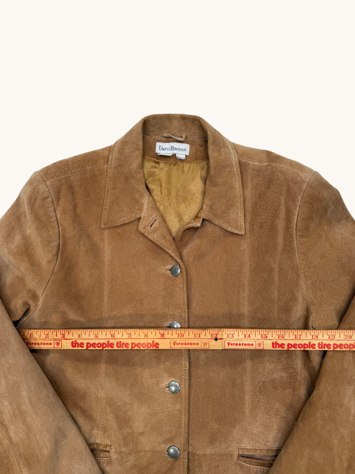 90s David Brooks Suede Jacket