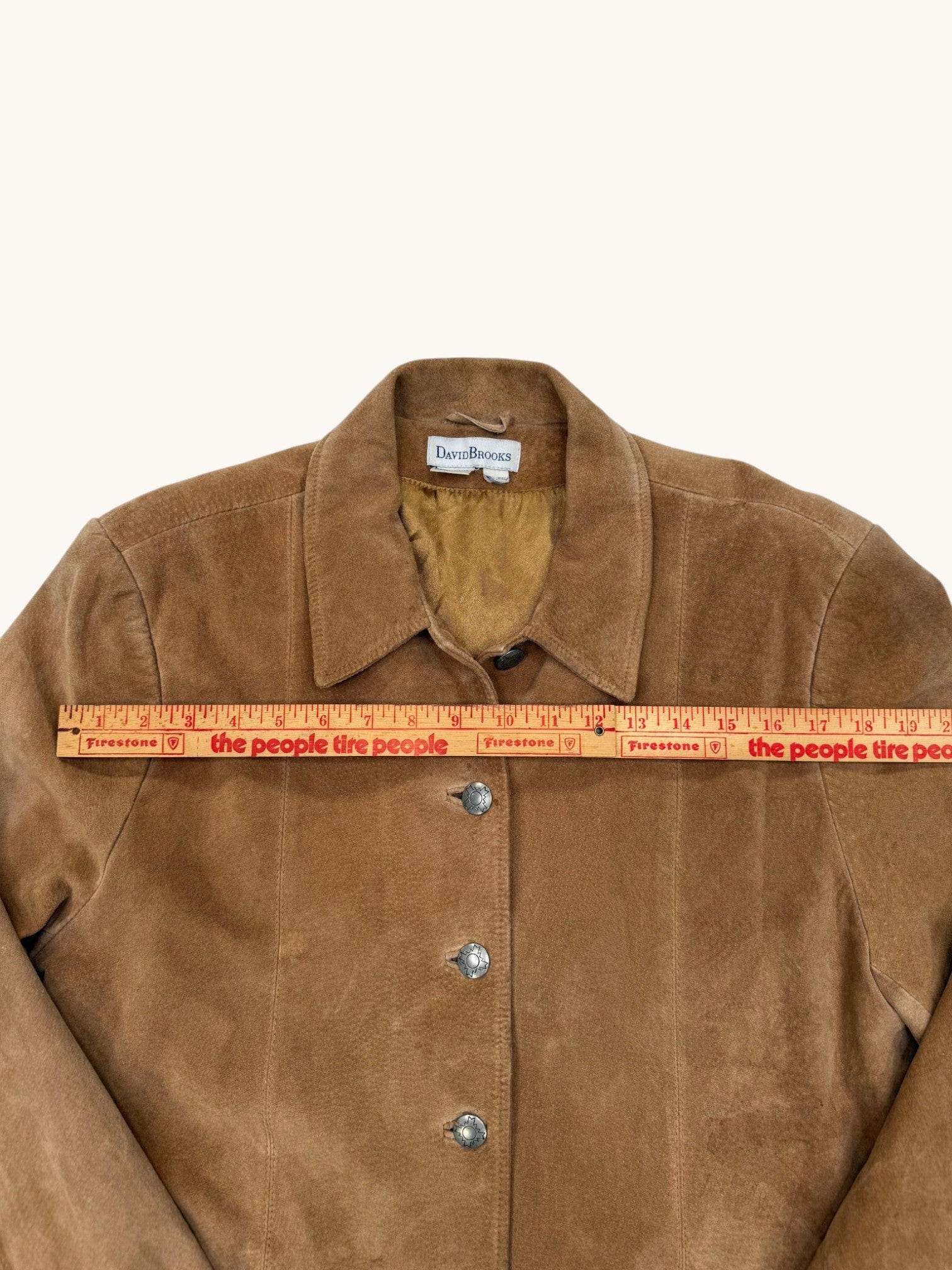 90s David Brooks Suede Jacket