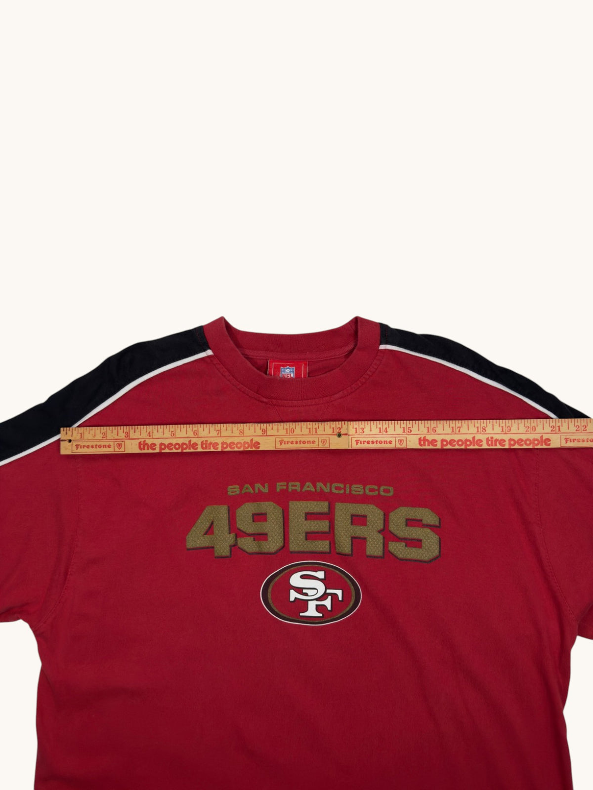 90s NFL 49ers Tee - L