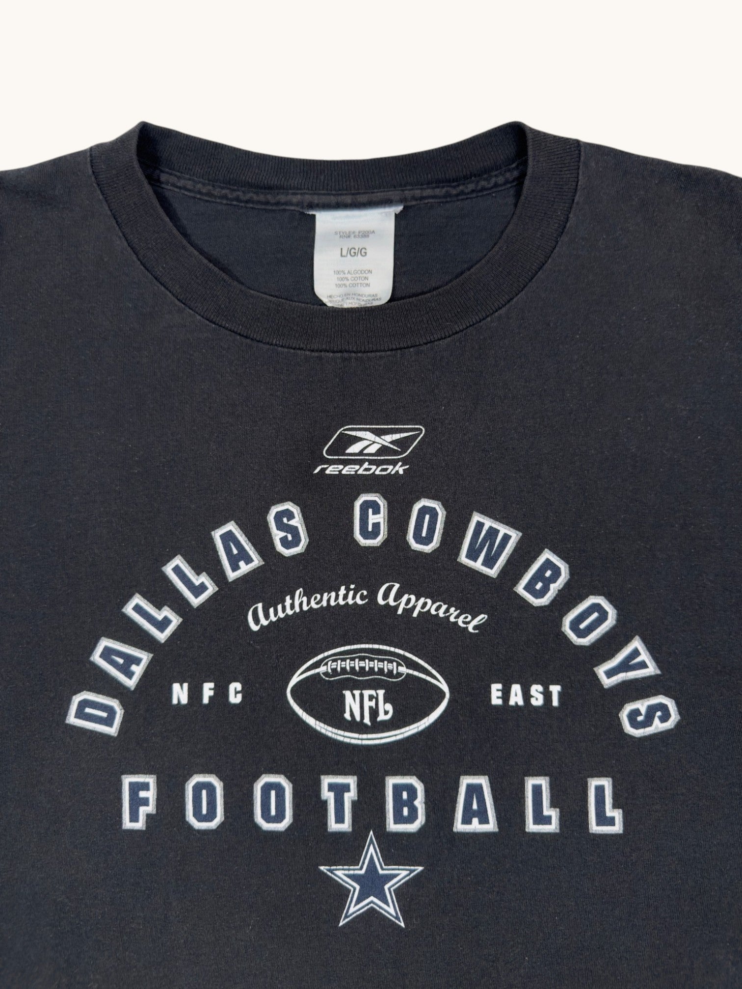 00s Reebok Cowboys Tee - L