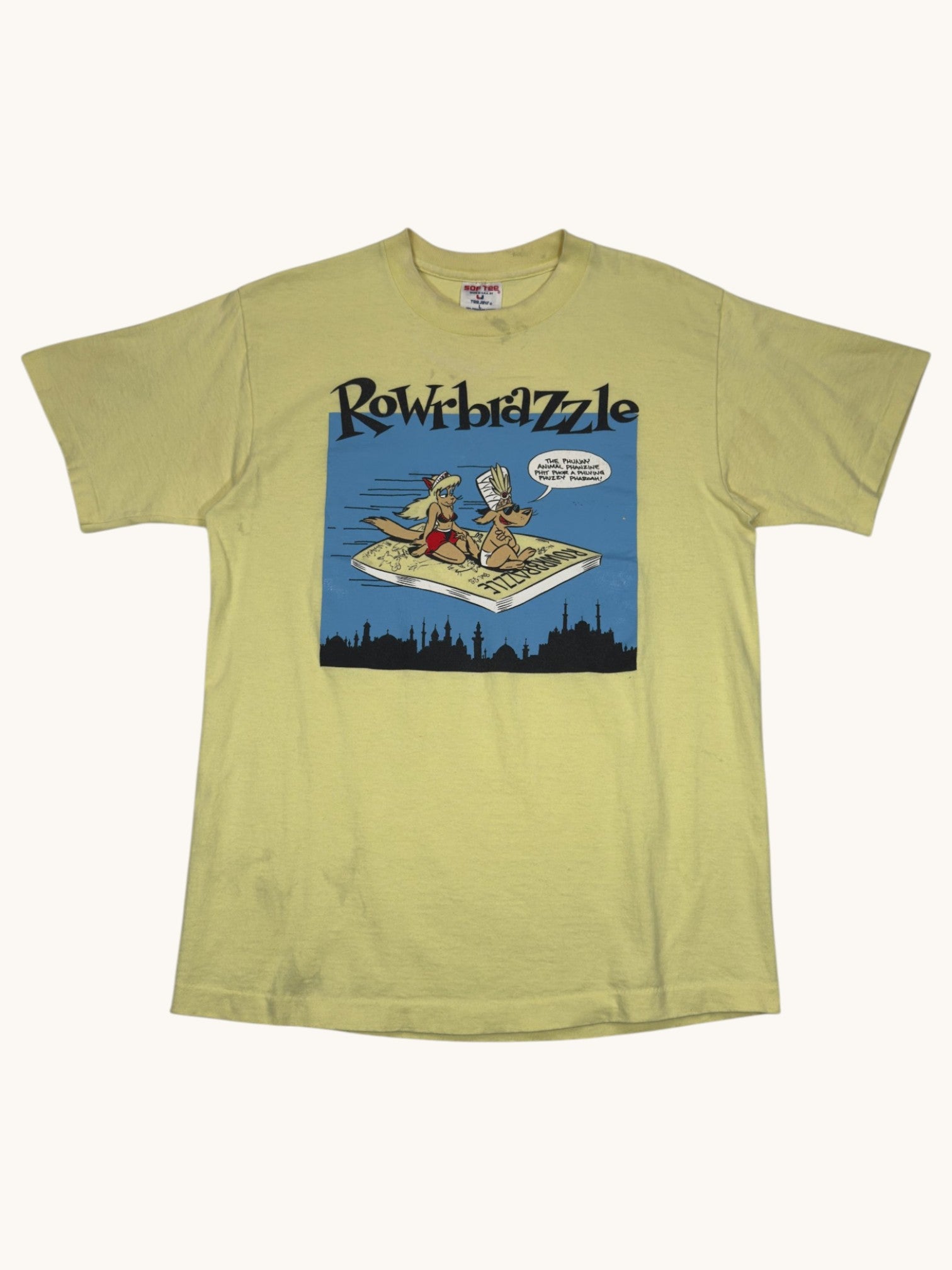80s Sof Tee Rowrbrazzle Tee - L