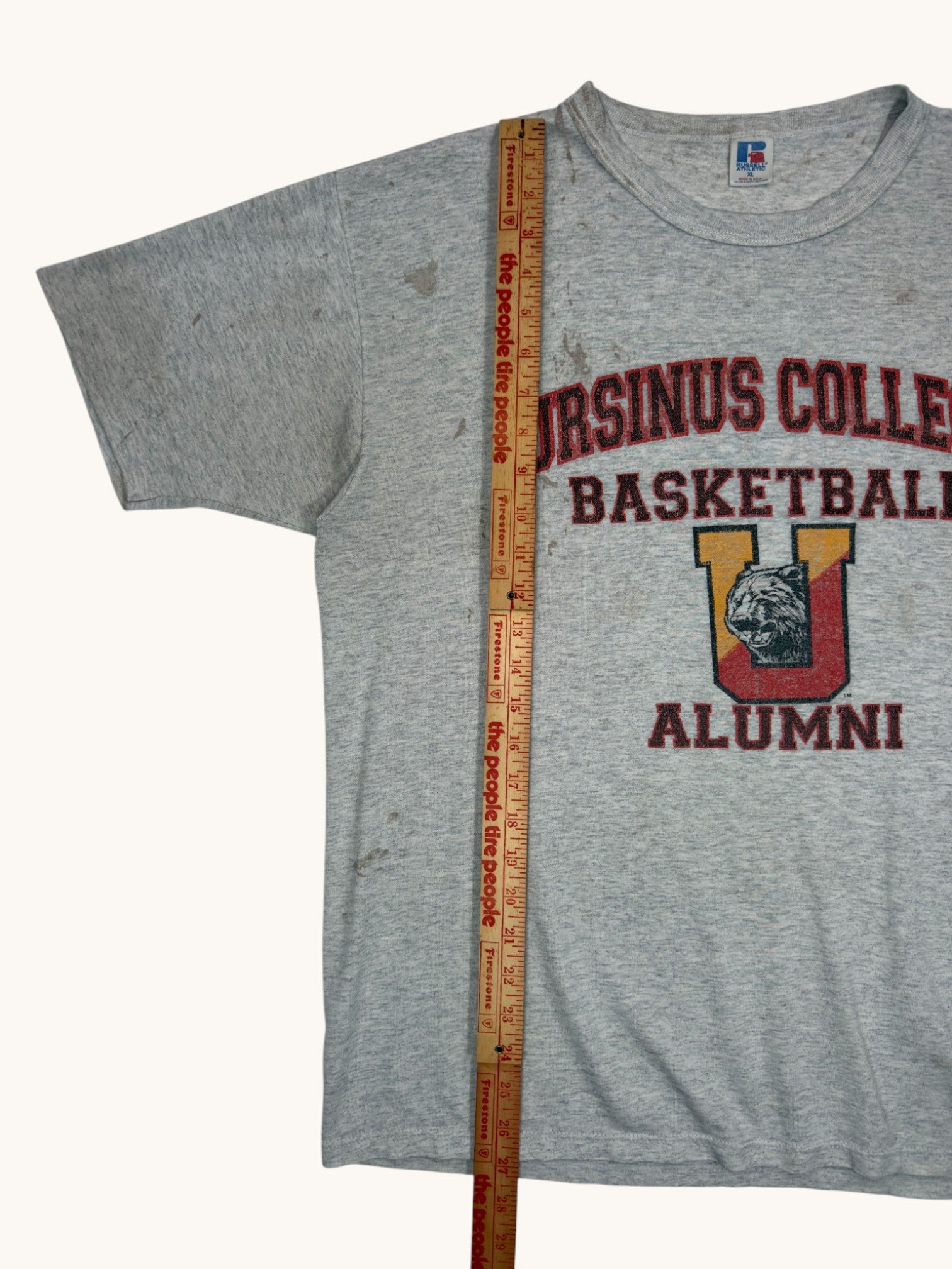 80s Russell Athletic Ursinus College Tee - XL