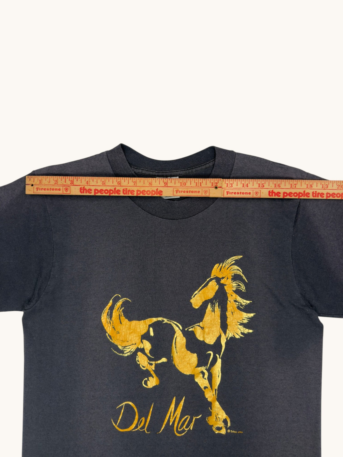 90s Oneita Diane Hall Del Mar Tee - L