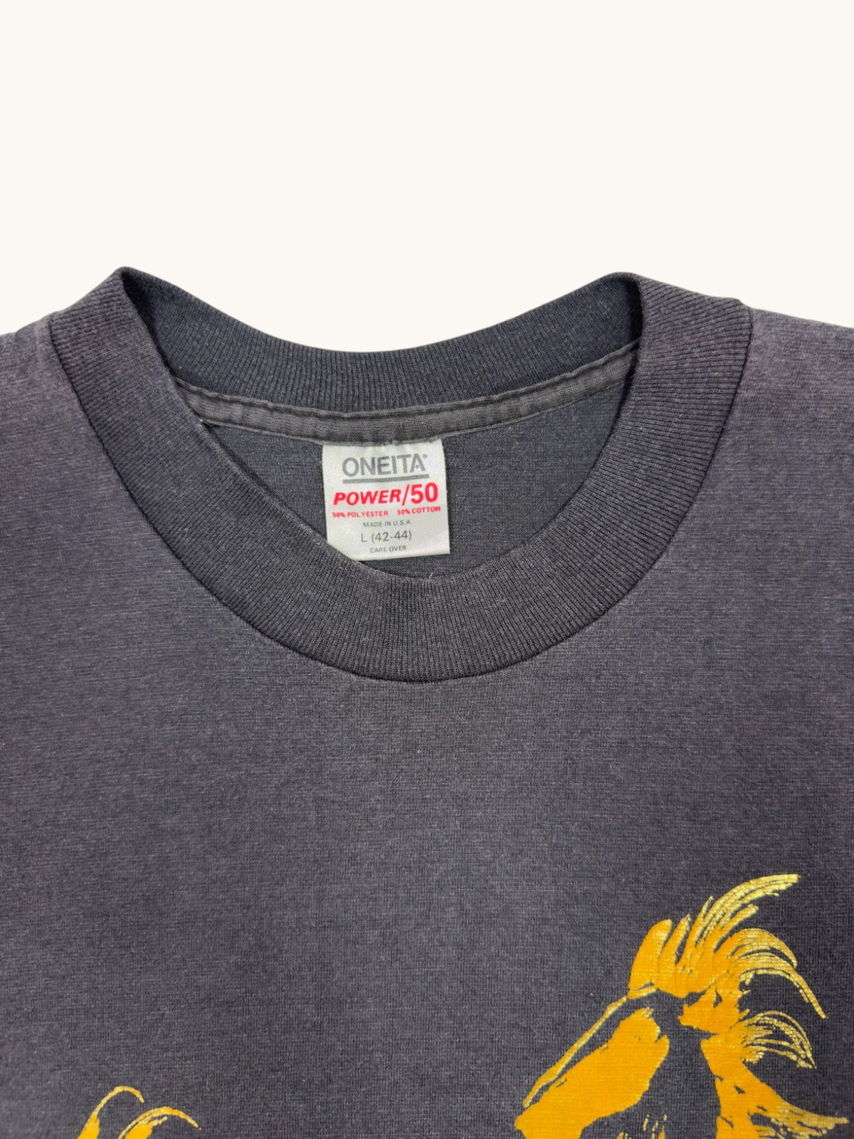 90s Oneita Diane Hall Del Mar Tee - L