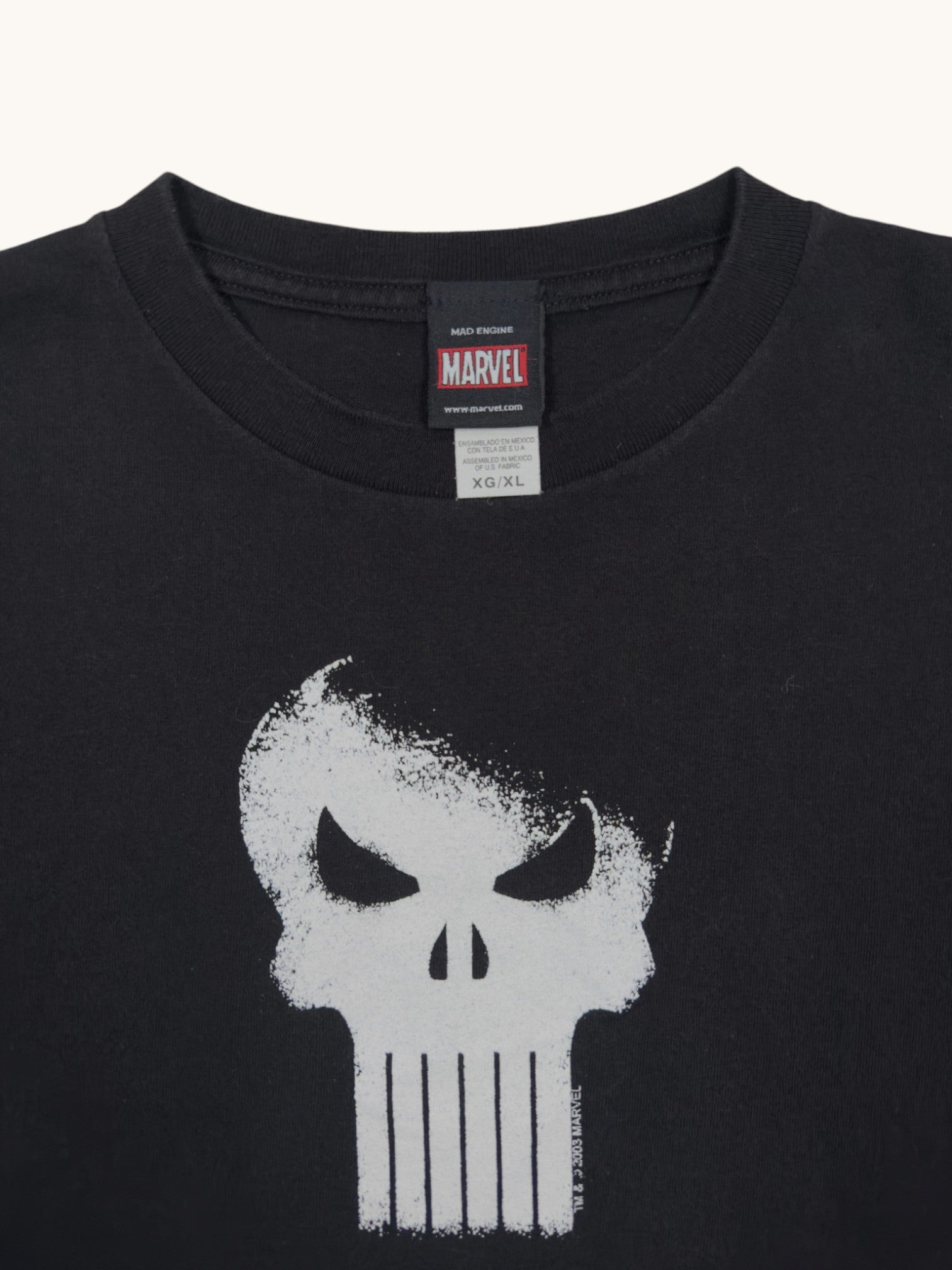00s Mad Engine Marvel Punisher Tee - XL