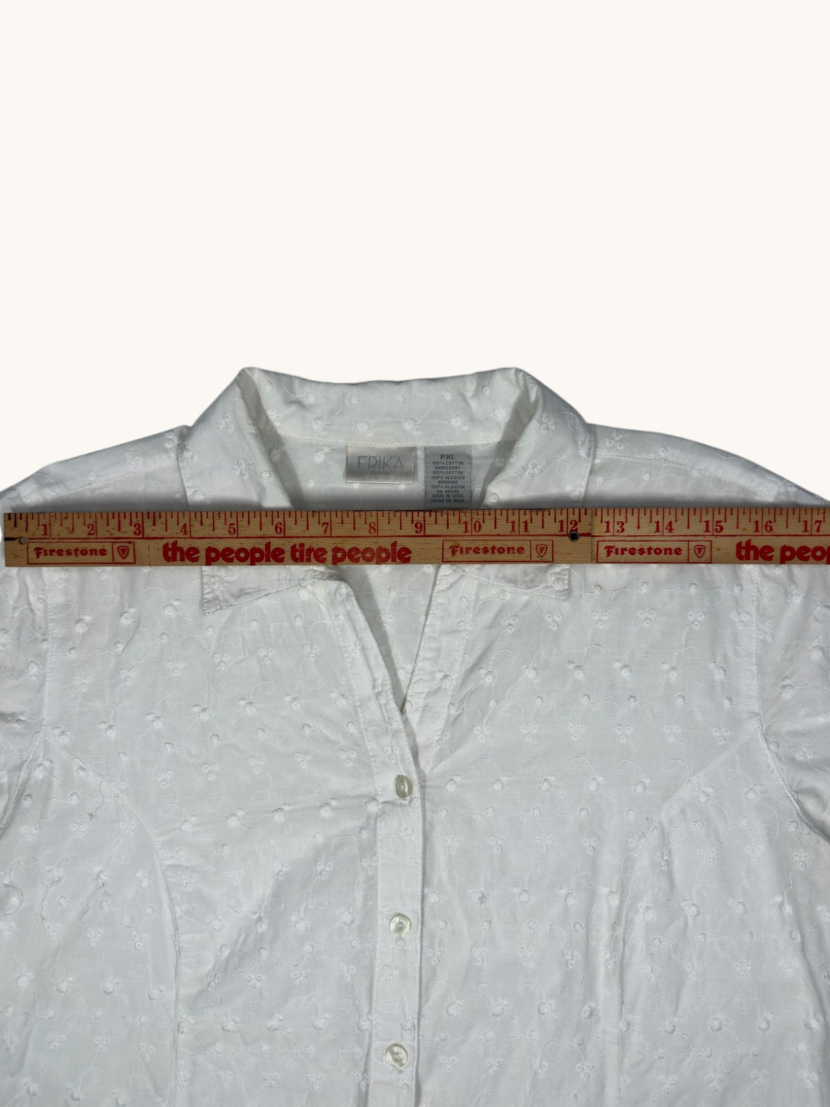 90s Erika Button Up Top - XL