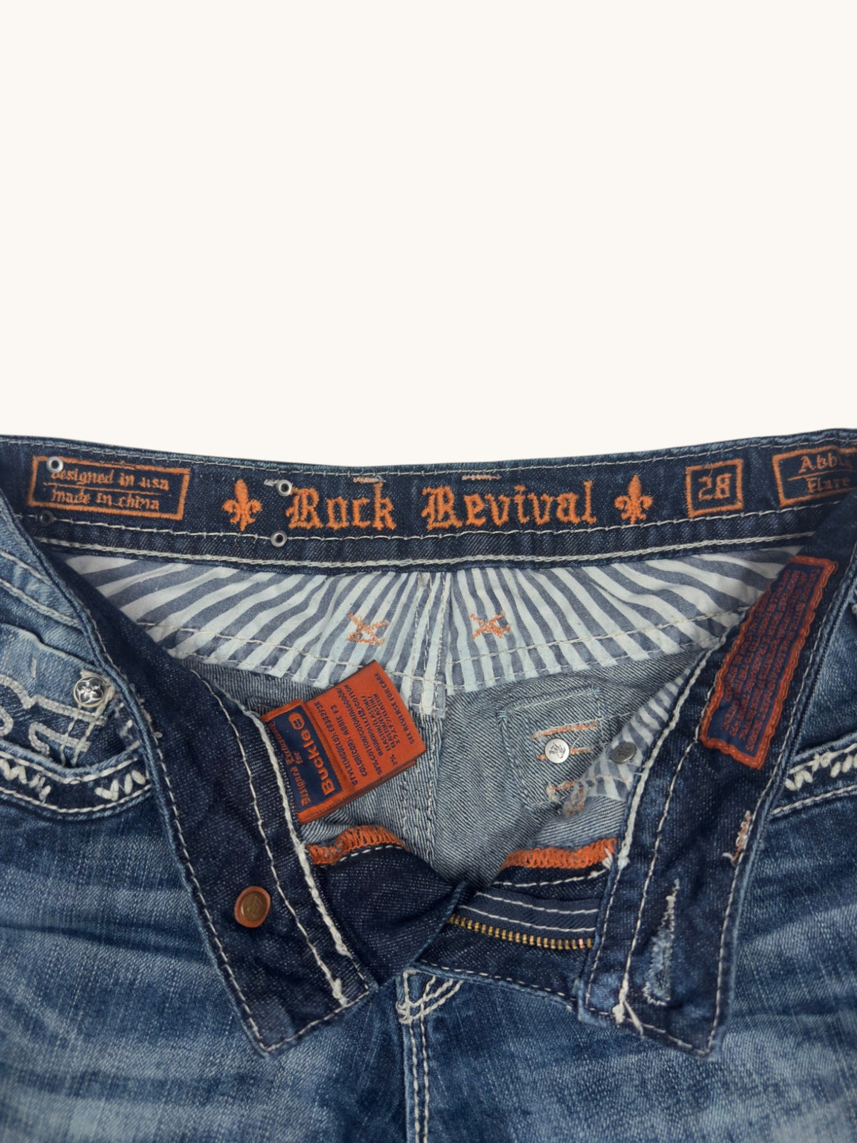 00s Rock Revival Abbie Flare Jeans - 28