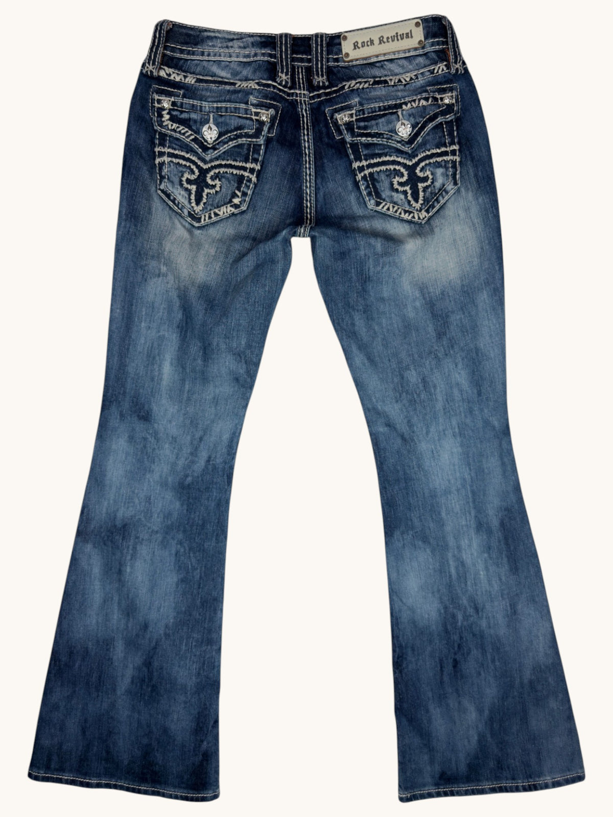 00s Rock Revival Abbie Flare Jeans - 28