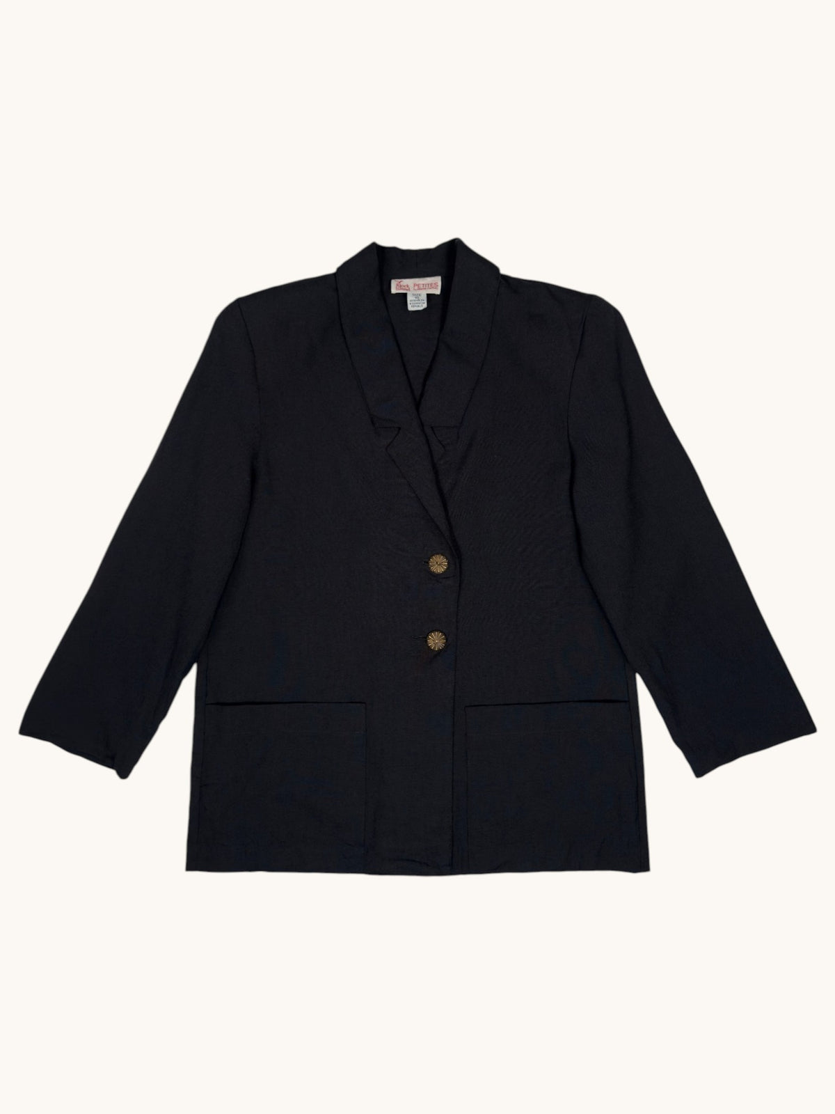 80s Block Island Petites by Marina Pappas Blazer Jacket - 10