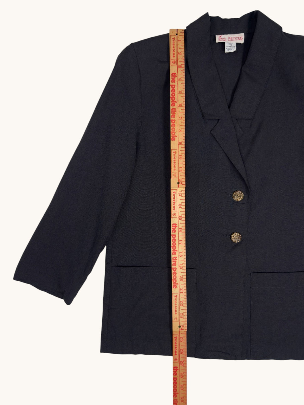 80s Block Island Petites by Marina Pappas Blazer Jacket - 10