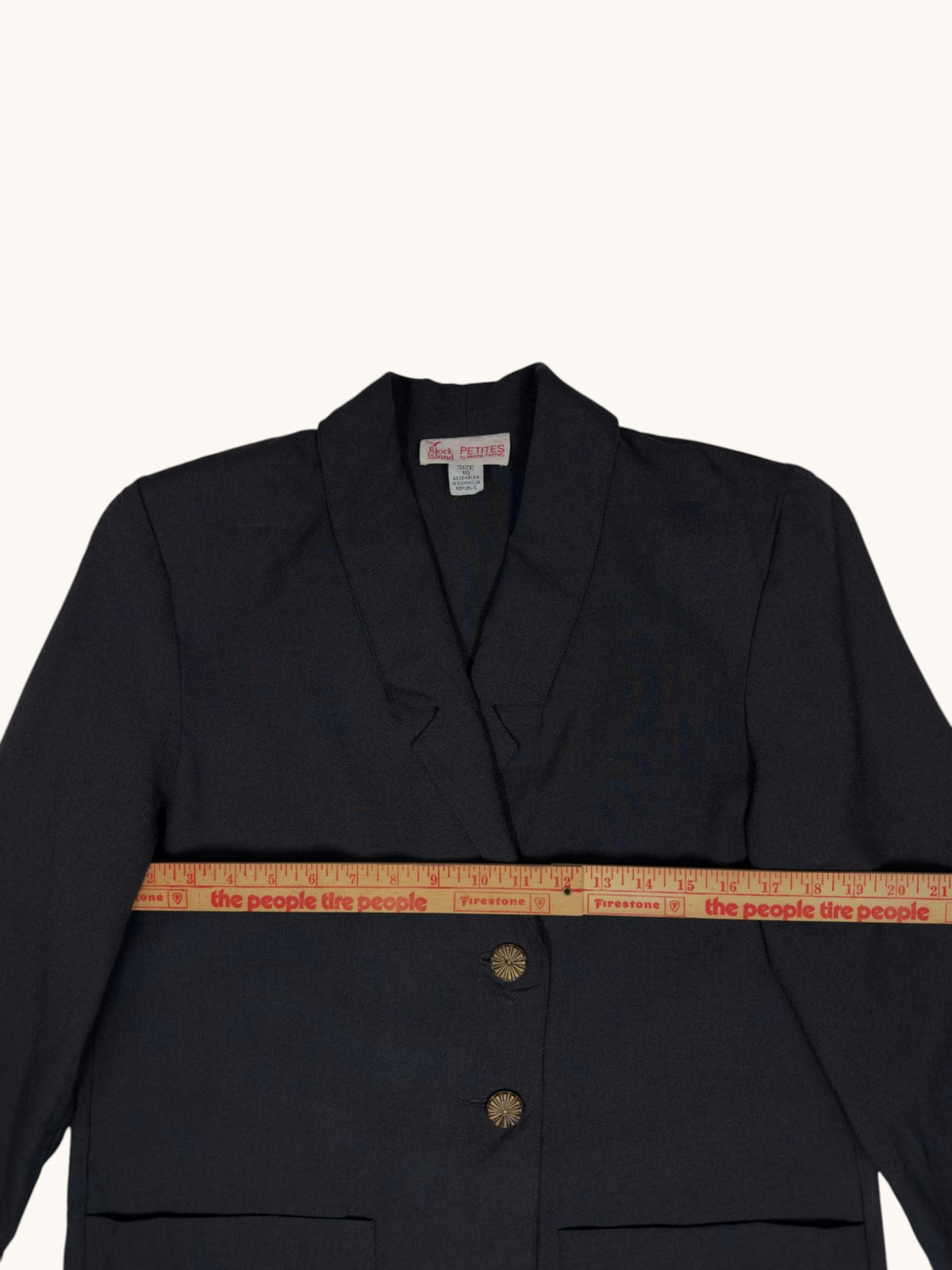 80s Block Island Petites by Marina Pappas Blazer Jacket - 10