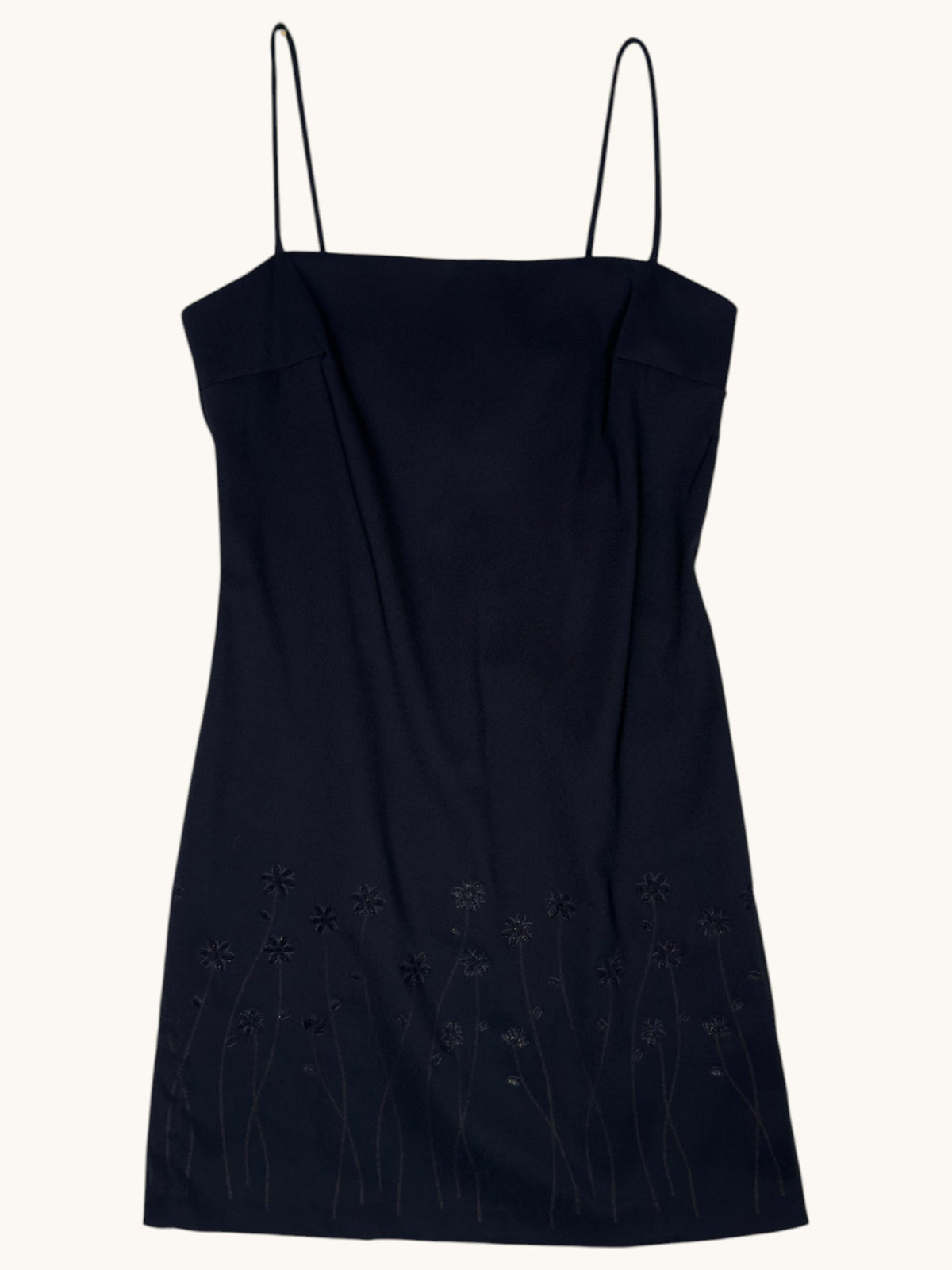 90s Rampage Navy Dress - 5