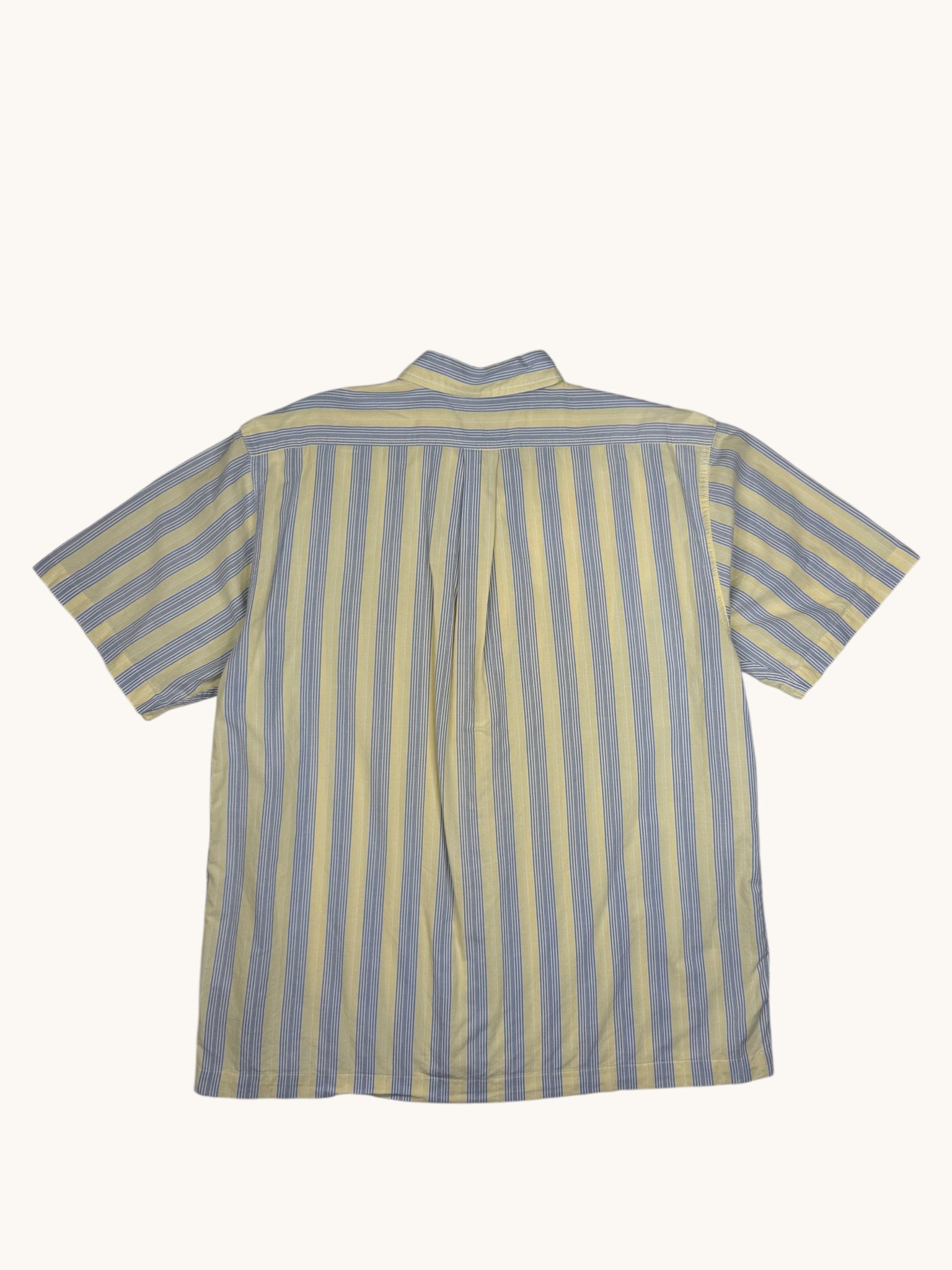 90s IZOD Striped Button Up Shirt - L