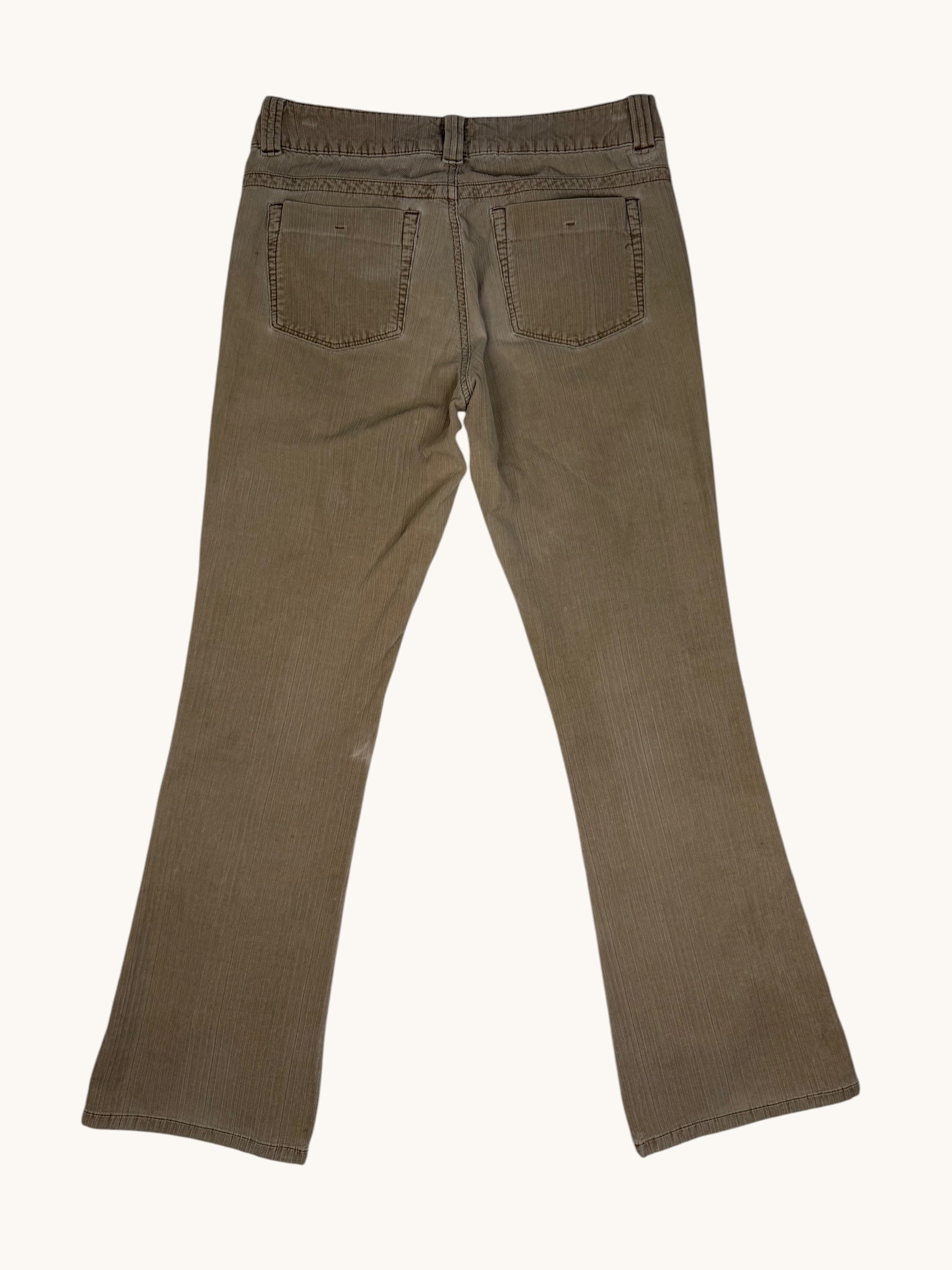 90s Lee Beige Corduroy Pants - 10