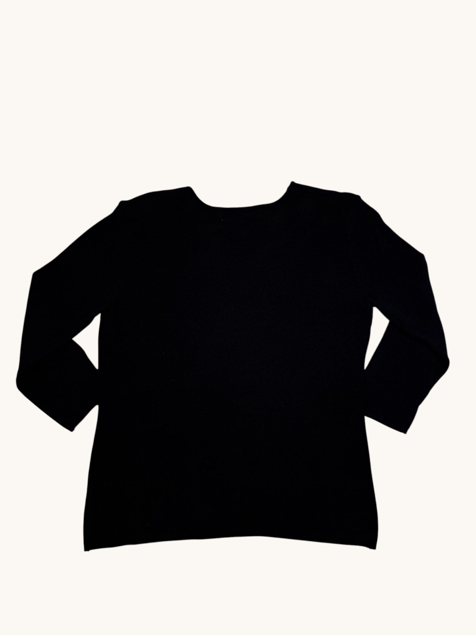 00s K Studio Black Knit Top - M